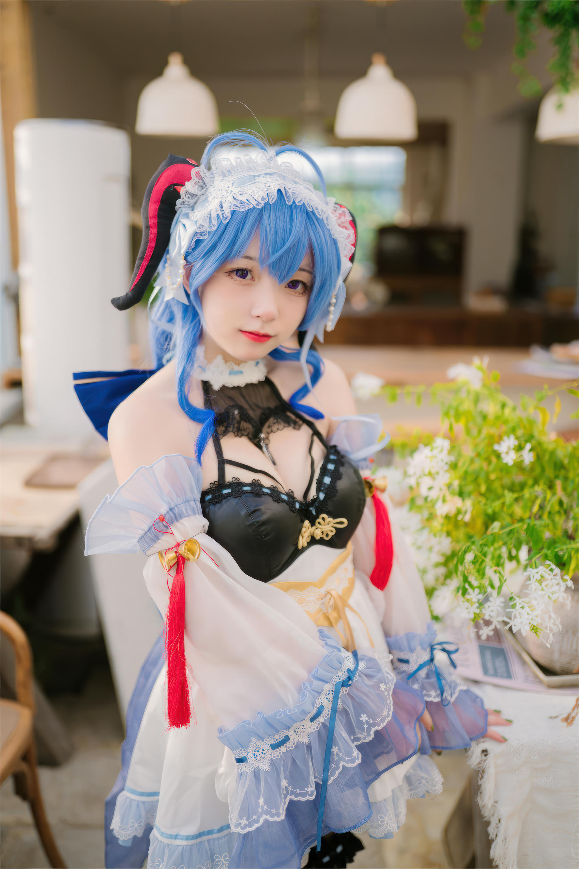 花铃Hana NO.047 甘雨女仆 [41P 306MB]_第1集