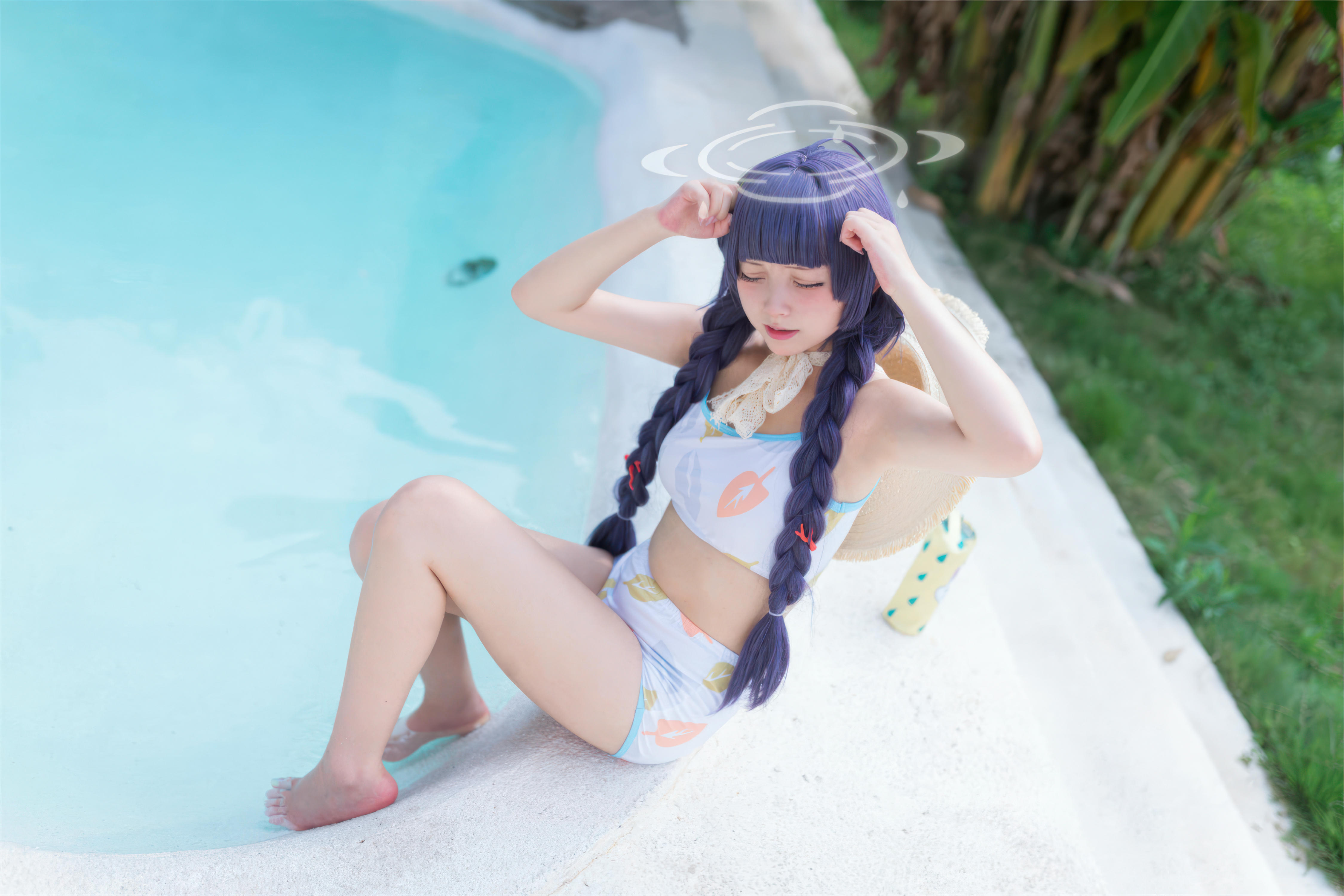 花铃Hana NO.048 碧蓝档案 美游泳装 [41P 303MB]_第1集