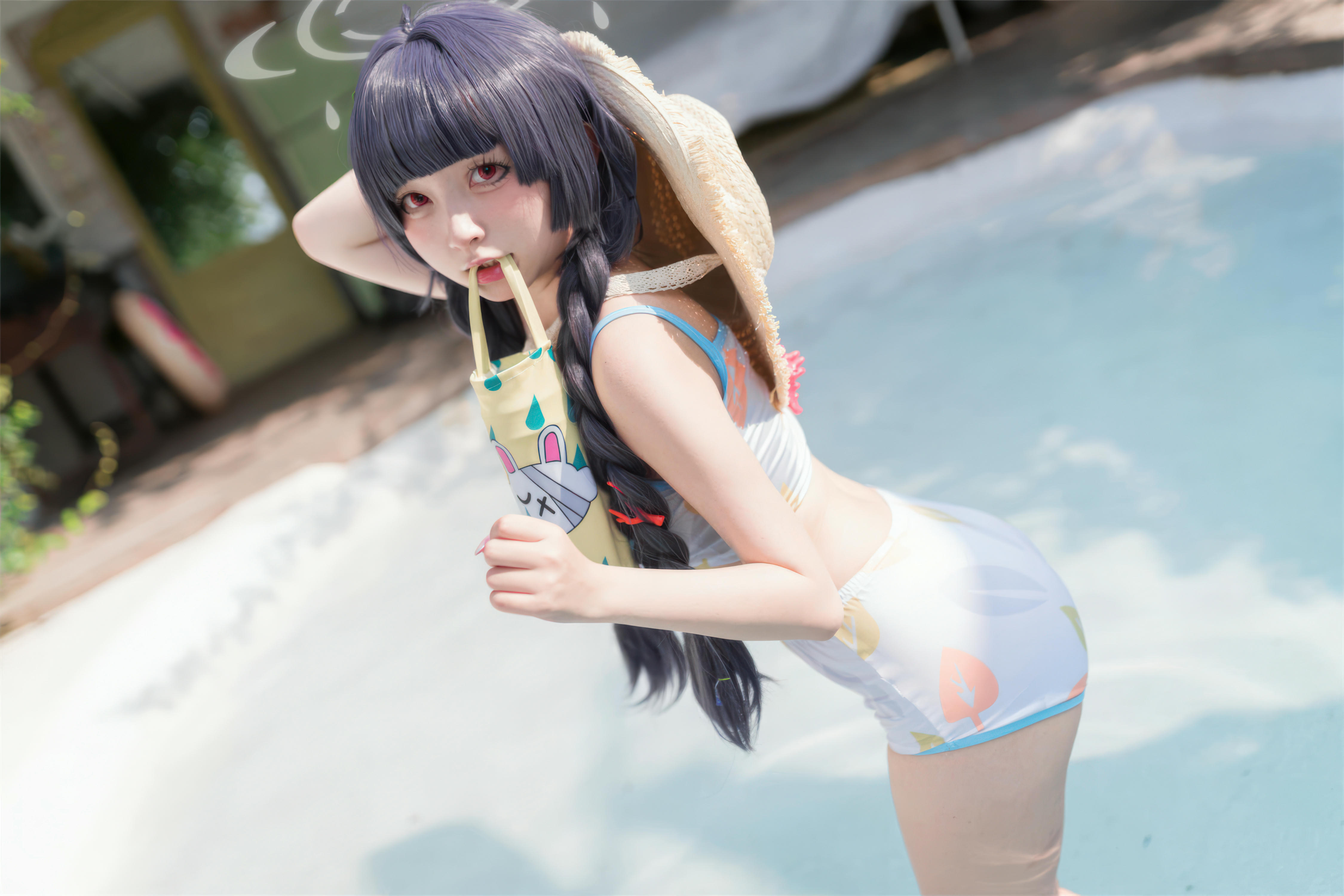 花铃Hana NO.048 碧蓝档案 美游泳装 [41P 303MB]_第1集