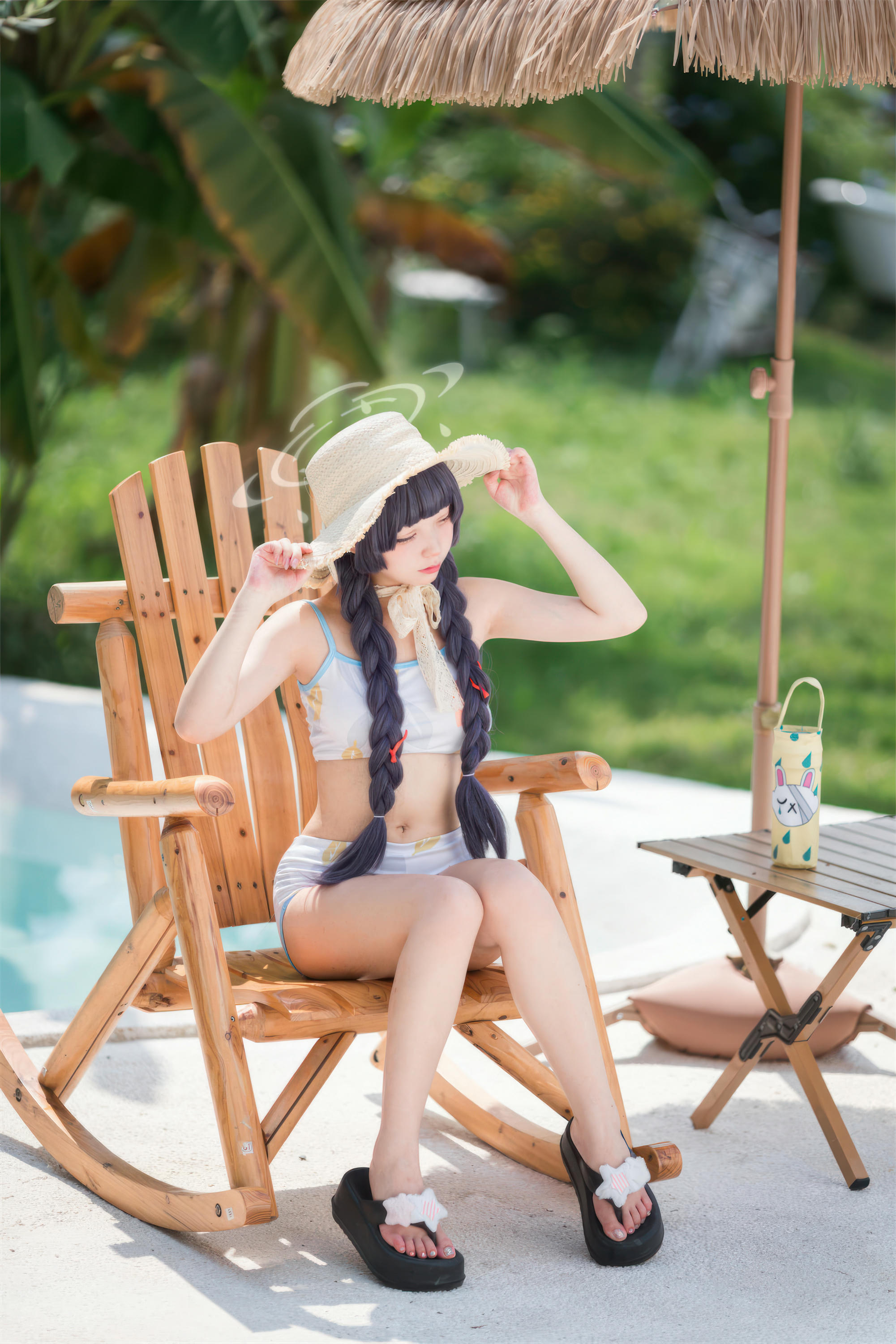 花铃Hana NO.048 碧蓝档案 美游泳装 [41P 303MB]_第1集