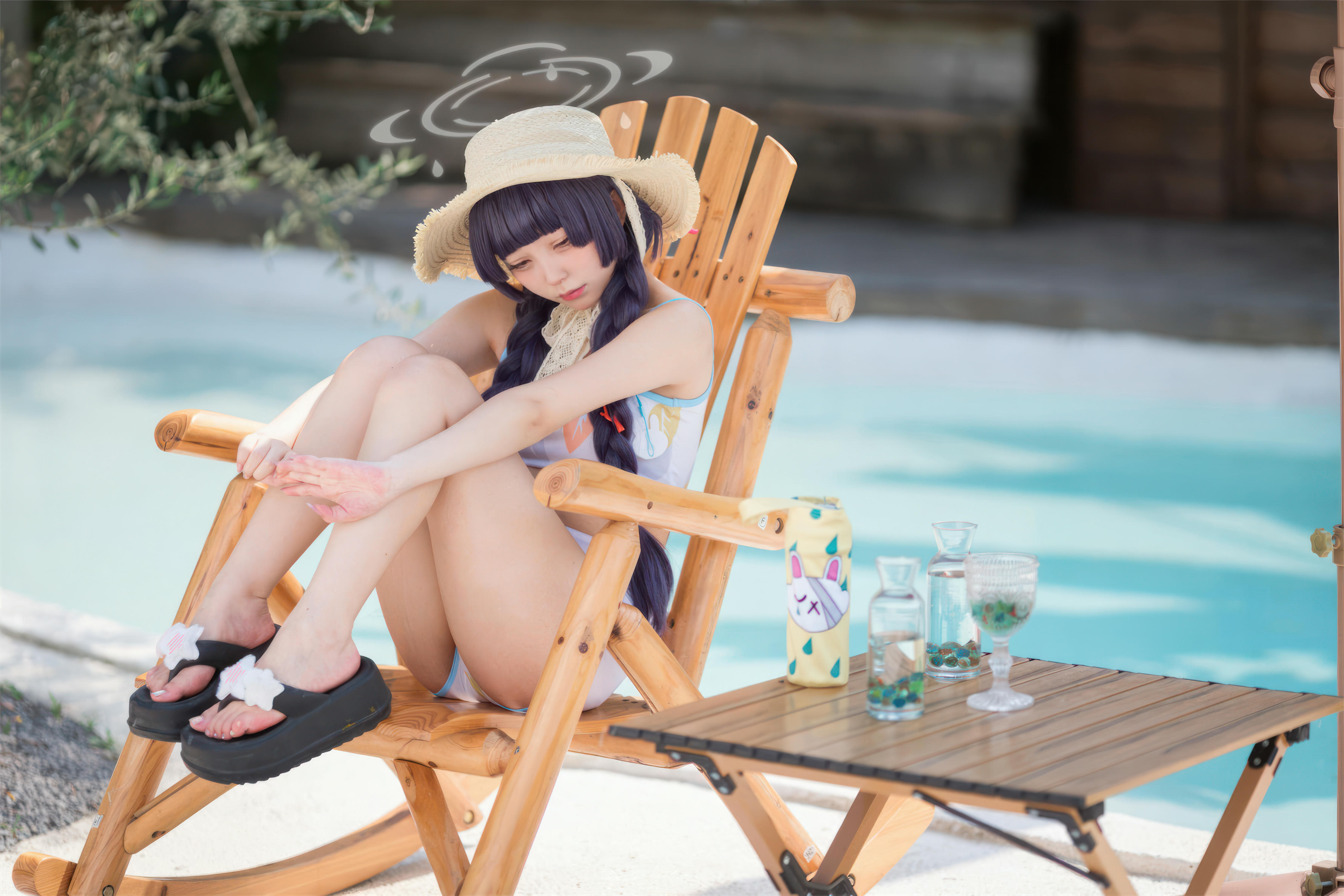 花铃Hana NO.048 碧蓝档案 美游泳装 [41P 303MB]_第1集