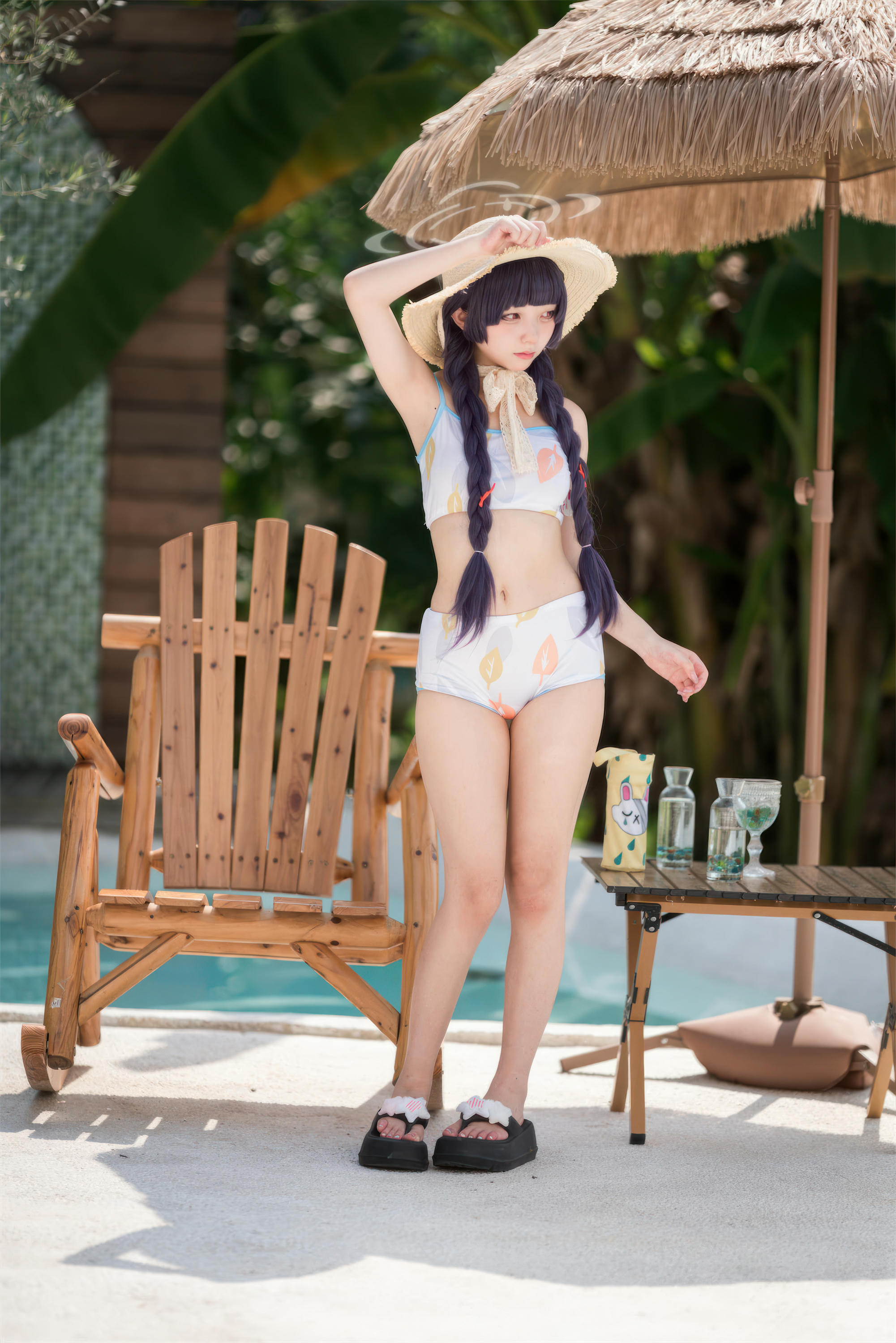 花铃Hana NO.048 碧蓝档案 美游泳装 [41P 303MB]_第2集