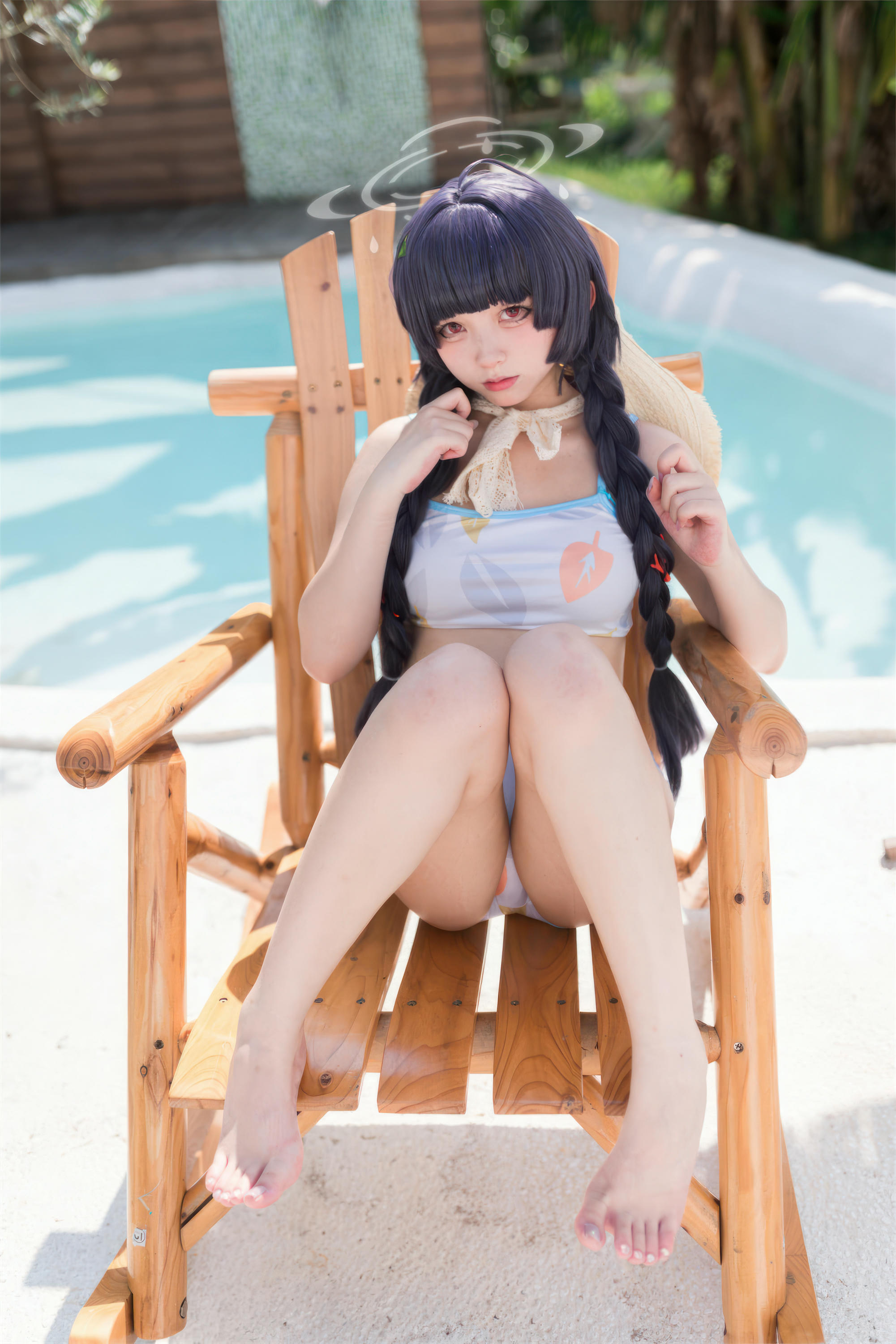 花铃Hana NO.048 碧蓝档案 美游泳装 [41P 303MB]_第2集