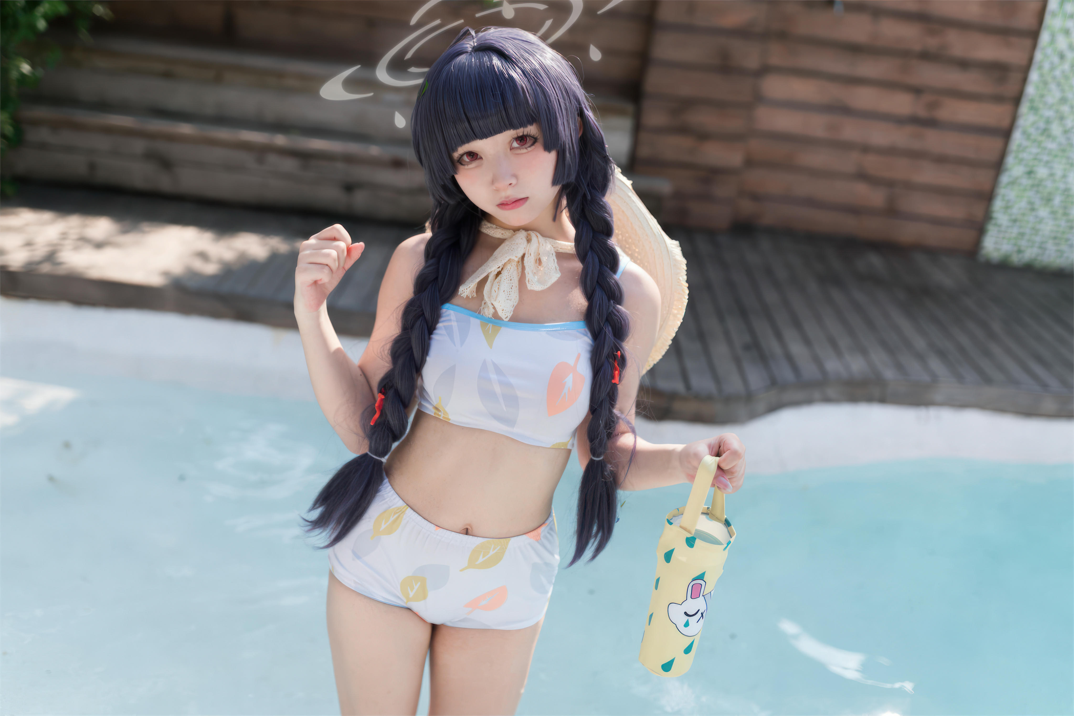 花铃Hana NO.048 碧蓝档案 美游泳装 [41P 303MB]_第1集