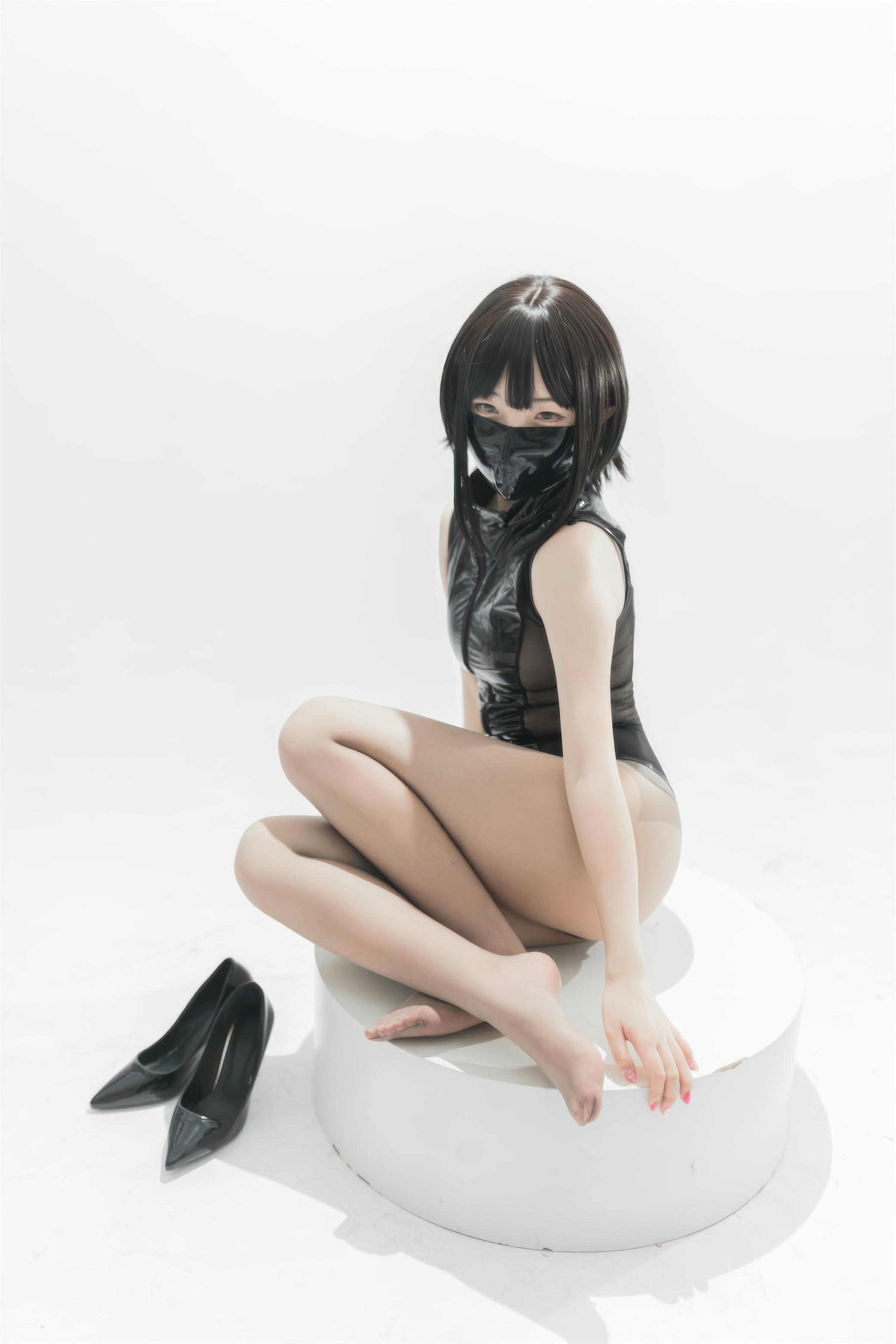 花铃Hana NO.049 灰丝皮衣 [73P 286MB]_第3集