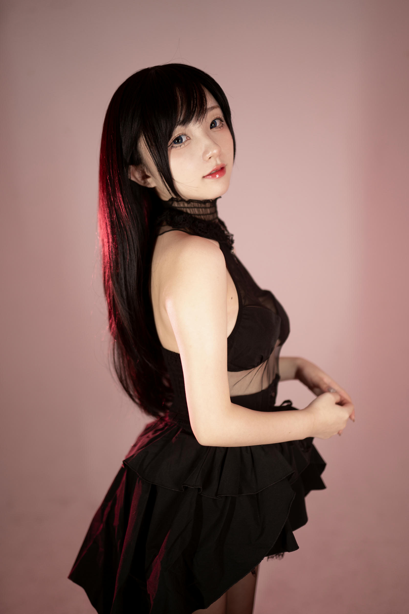 花铃Hana NO.051 黑丝燕尾礼服 [85P 732MB]_第1集