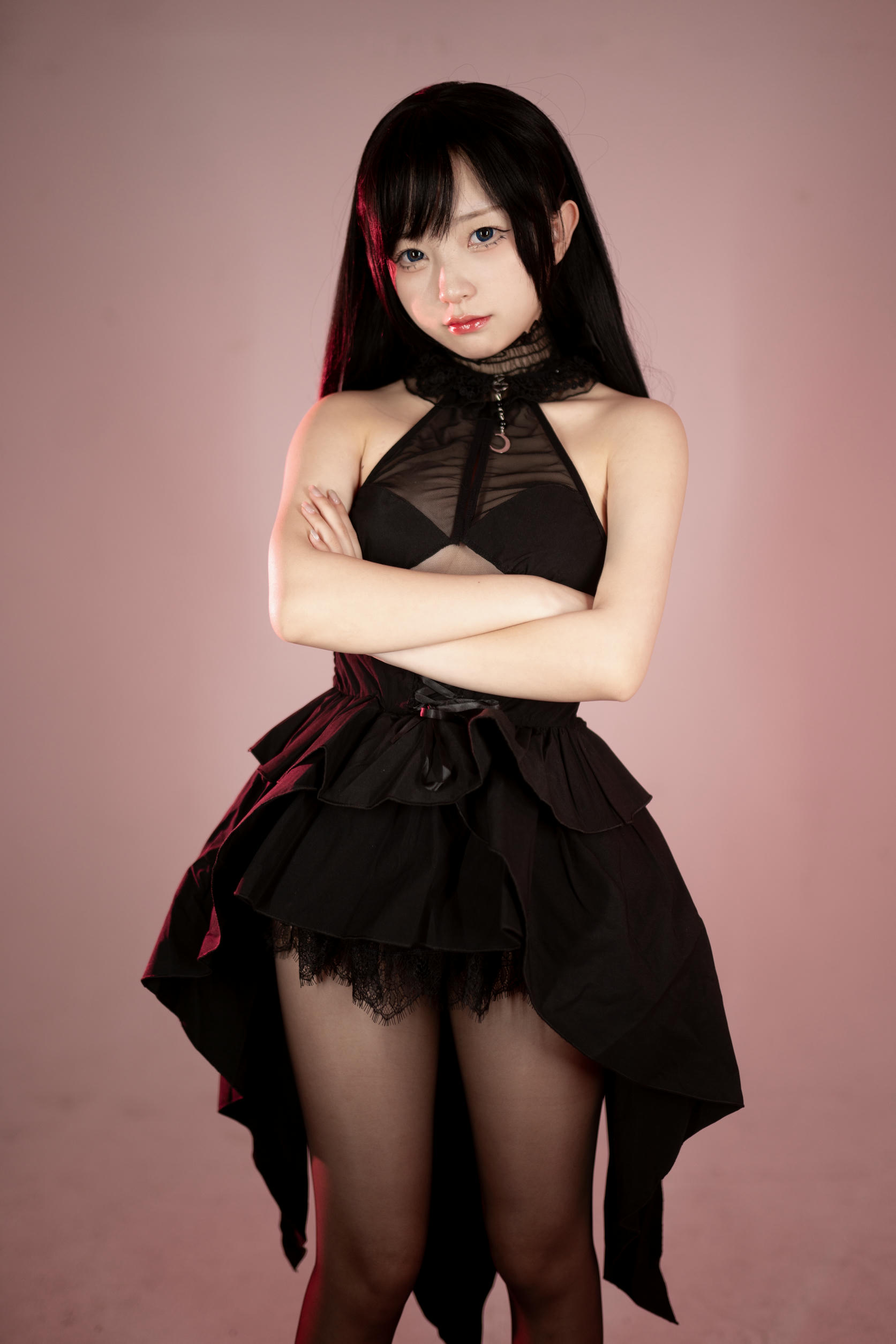 花铃Hana NO.051 黑丝燕尾礼服 [85P 732MB]_第2集