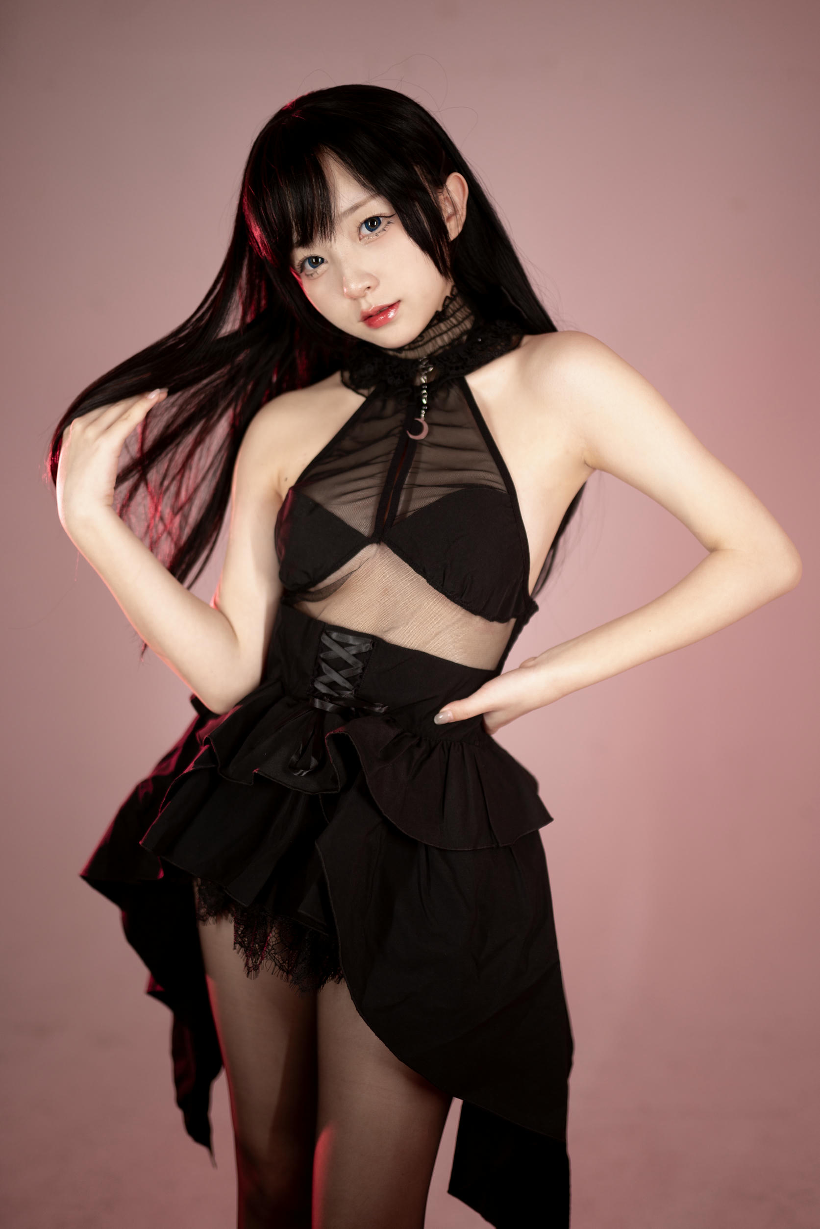 花铃Hana NO.051 黑丝燕尾礼服 [85P 732MB]_第2集