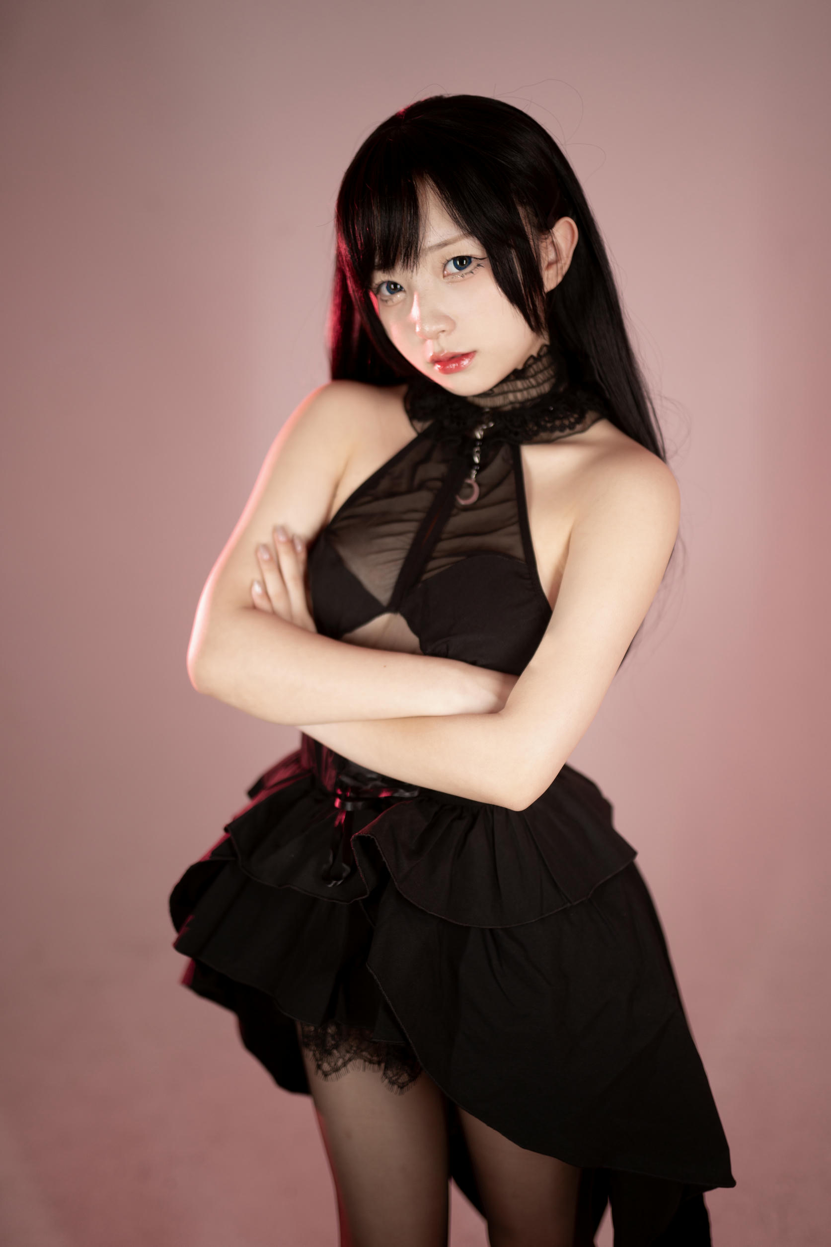 花铃Hana NO.051 黑丝燕尾礼服 [85P 732MB]_第2集