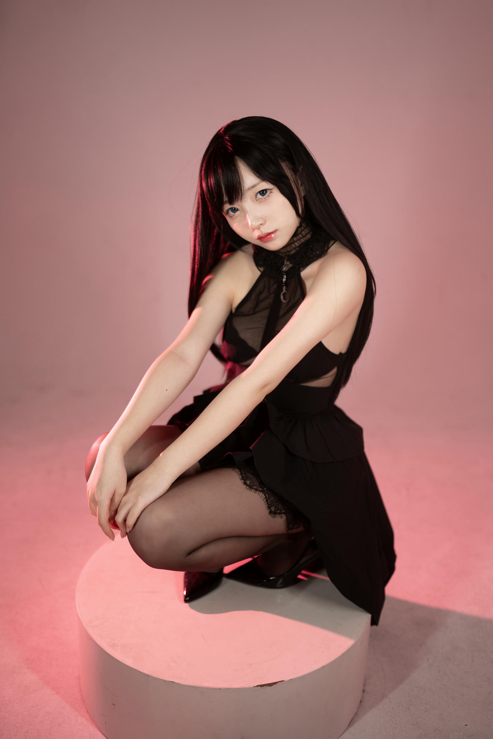 花铃Hana NO.051 黑丝燕尾礼服 [85P 732MB]_第3集