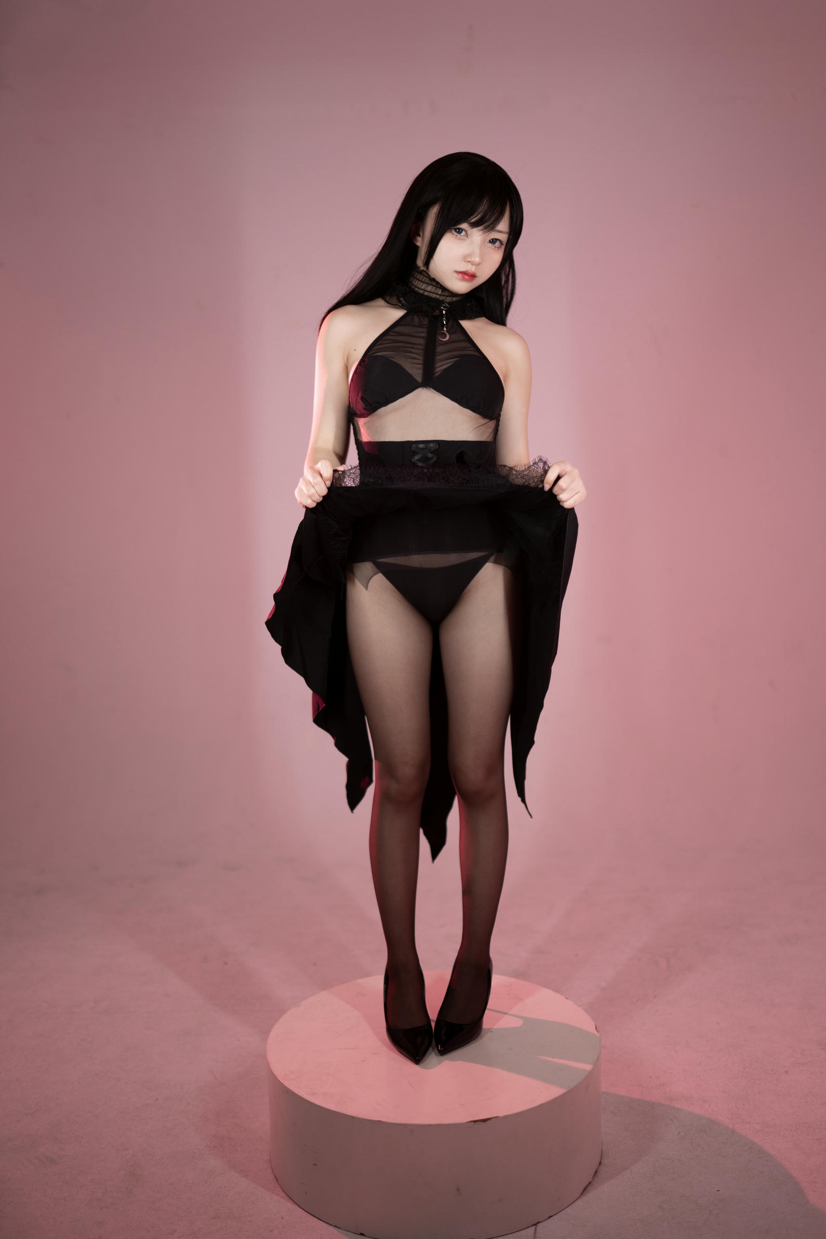 花铃Hana NO.051 黑丝燕尾礼服 [85P 732MB]_第3集