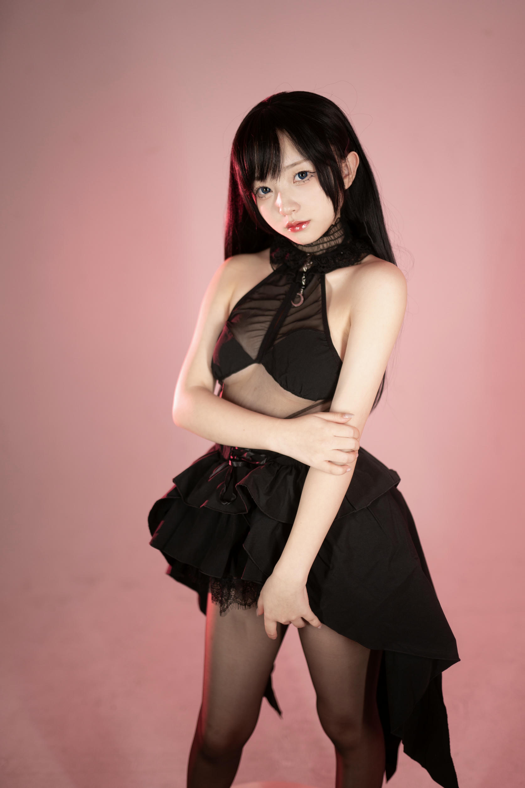 花铃Hana NO.051 黑丝燕尾礼服 [85P 732MB]_第3集