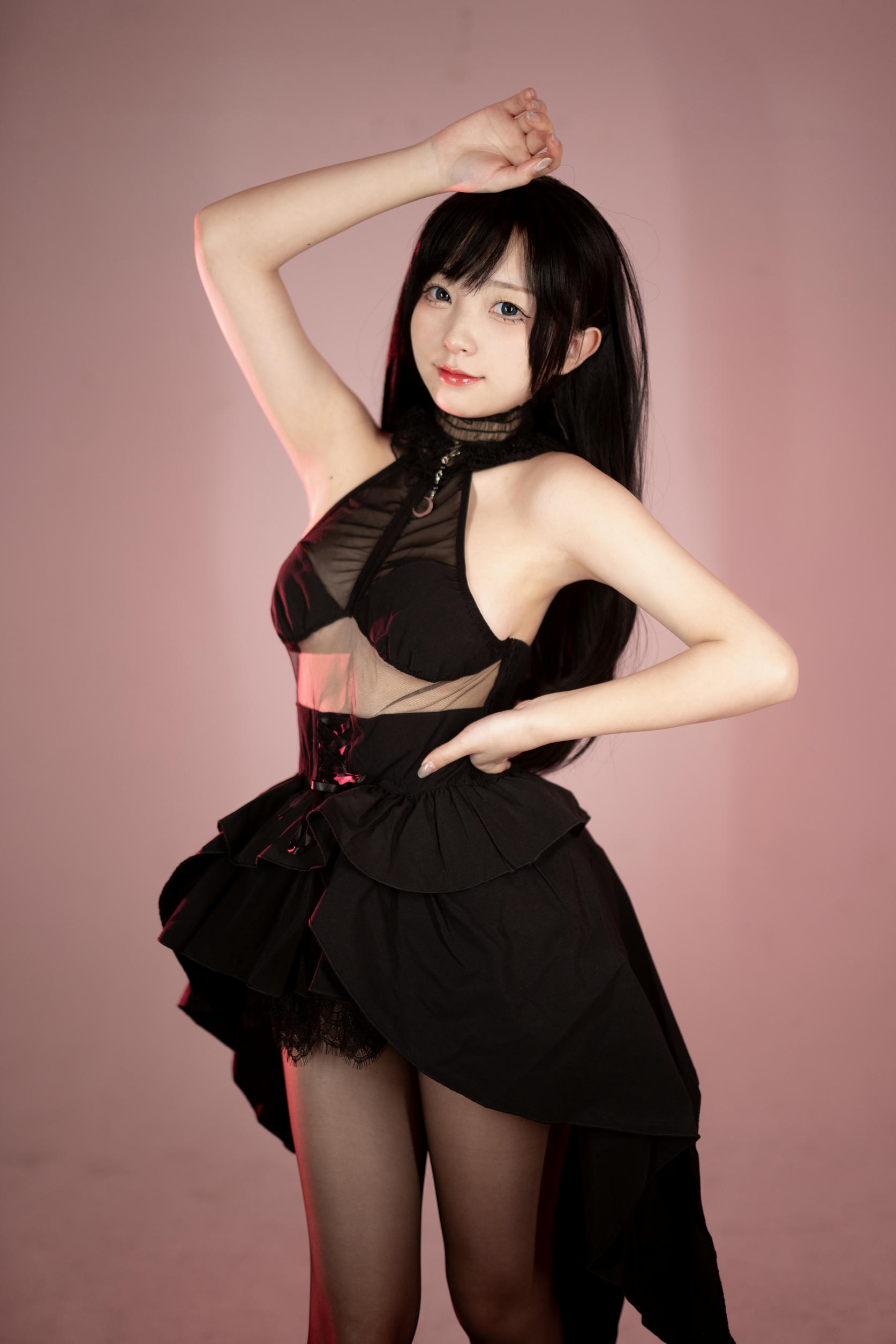 花铃Hana NO.051 黑丝燕尾礼服 [85P 732MB]_第3集