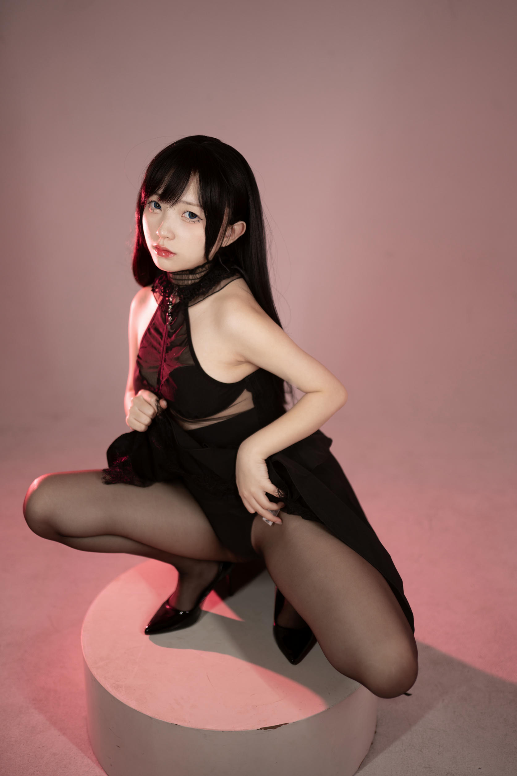 花铃Hana NO.051 黑丝燕尾礼服 [85P 732MB]_第3集