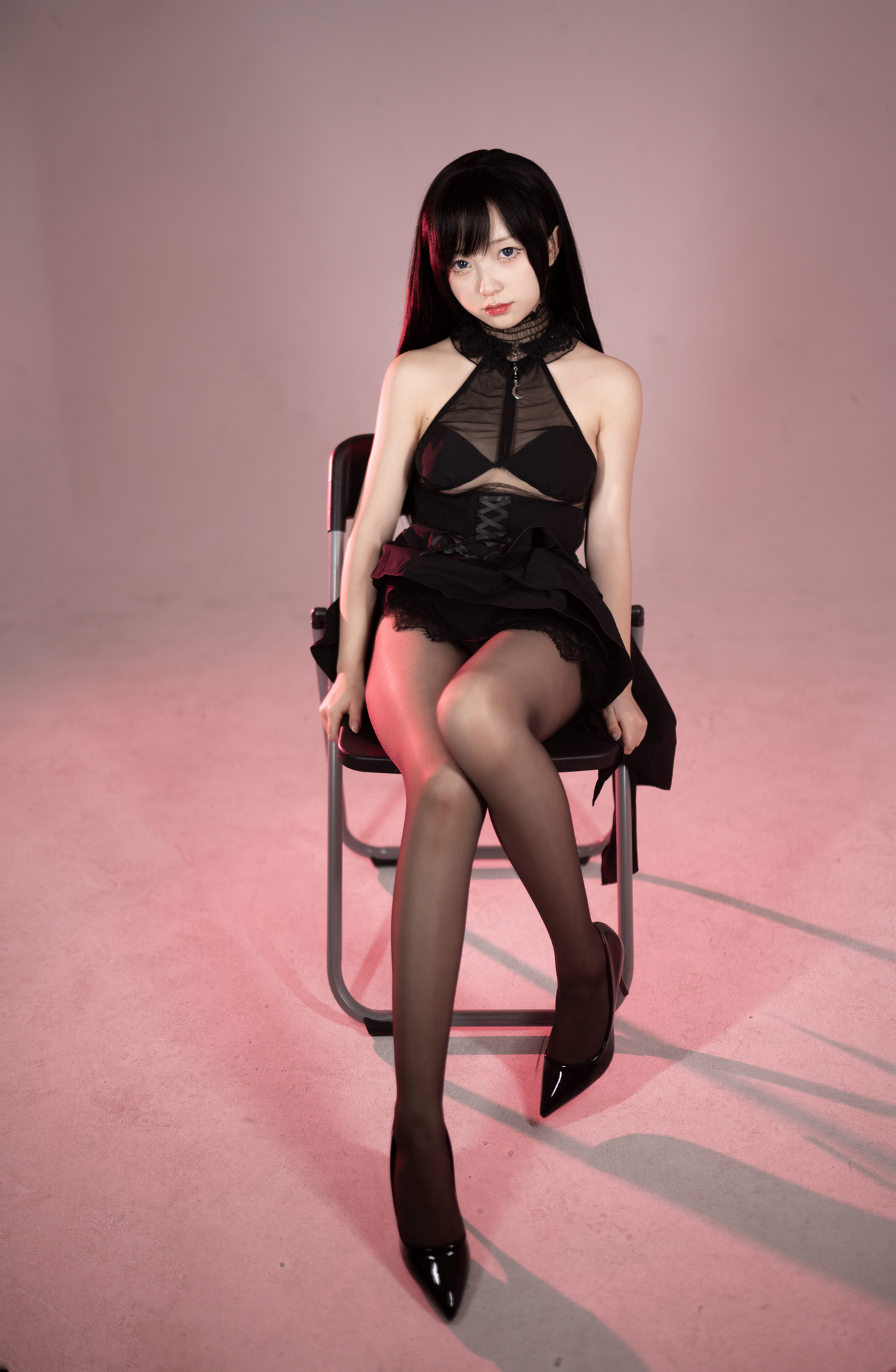 花铃Hana NO.051 黑丝燕尾礼服 [85P 732MB]_第4集