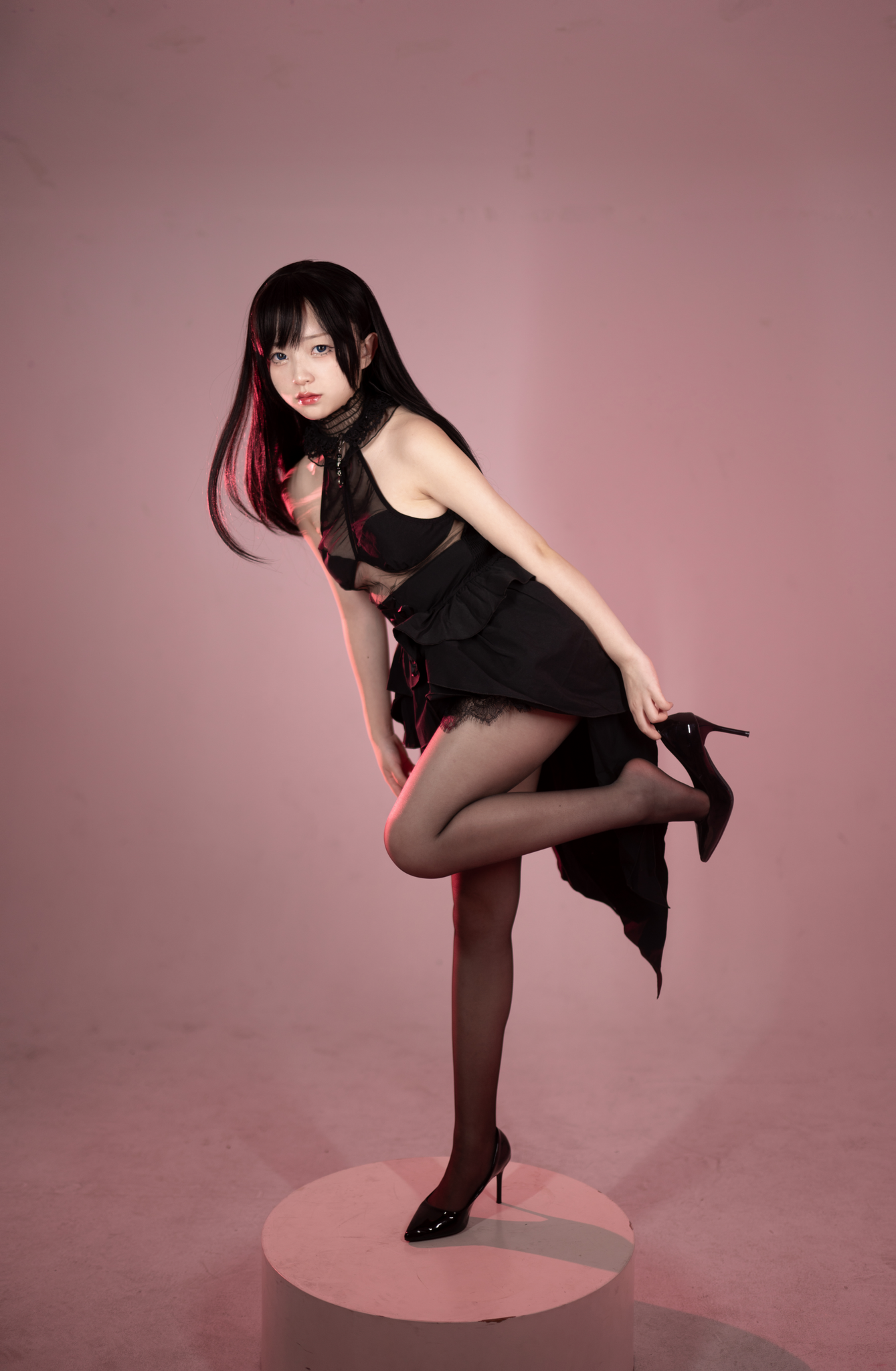 花铃Hana NO.051 黑丝燕尾礼服 [85P 732MB]_第4集