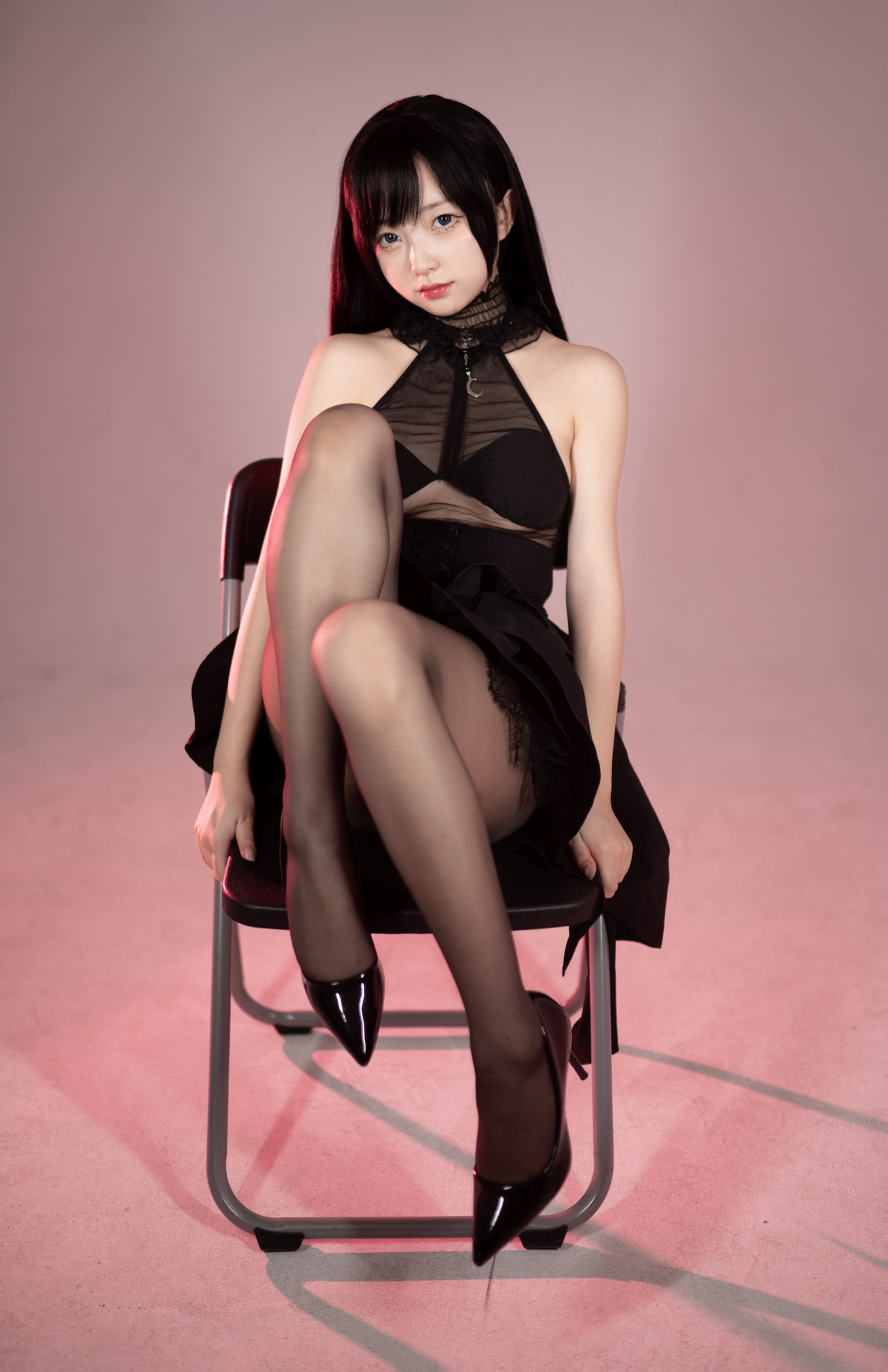 花铃Hana NO.051 黑丝燕尾礼服 [85P 732MB]_第4集