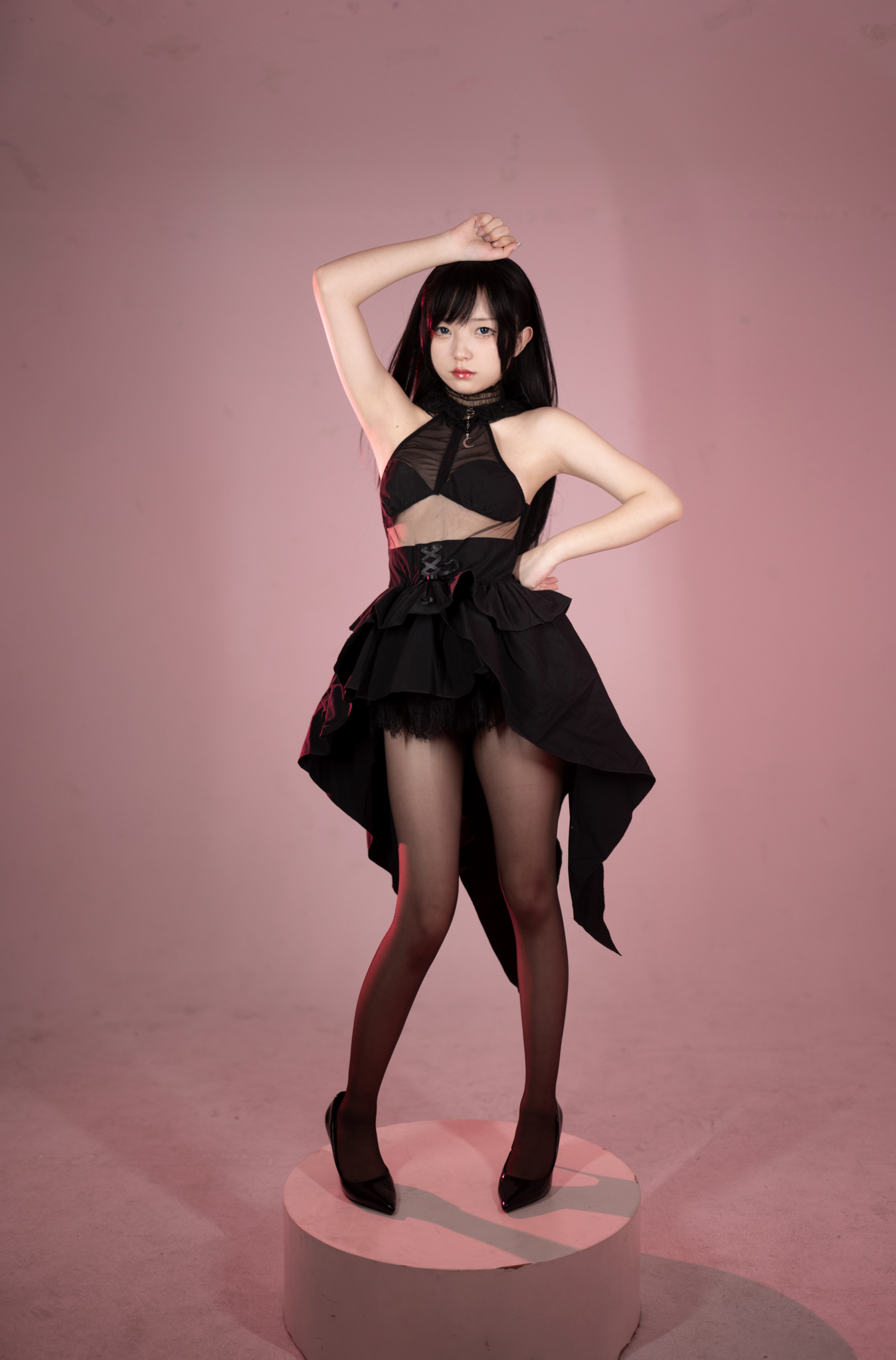 花铃Hana NO.051 黑丝燕尾礼服 [85P 732MB]_第4集