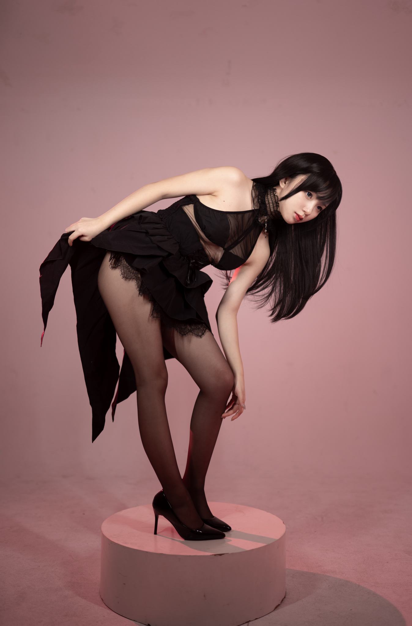 花铃Hana NO.051 黑丝燕尾礼服 [85P 732MB]_第5集