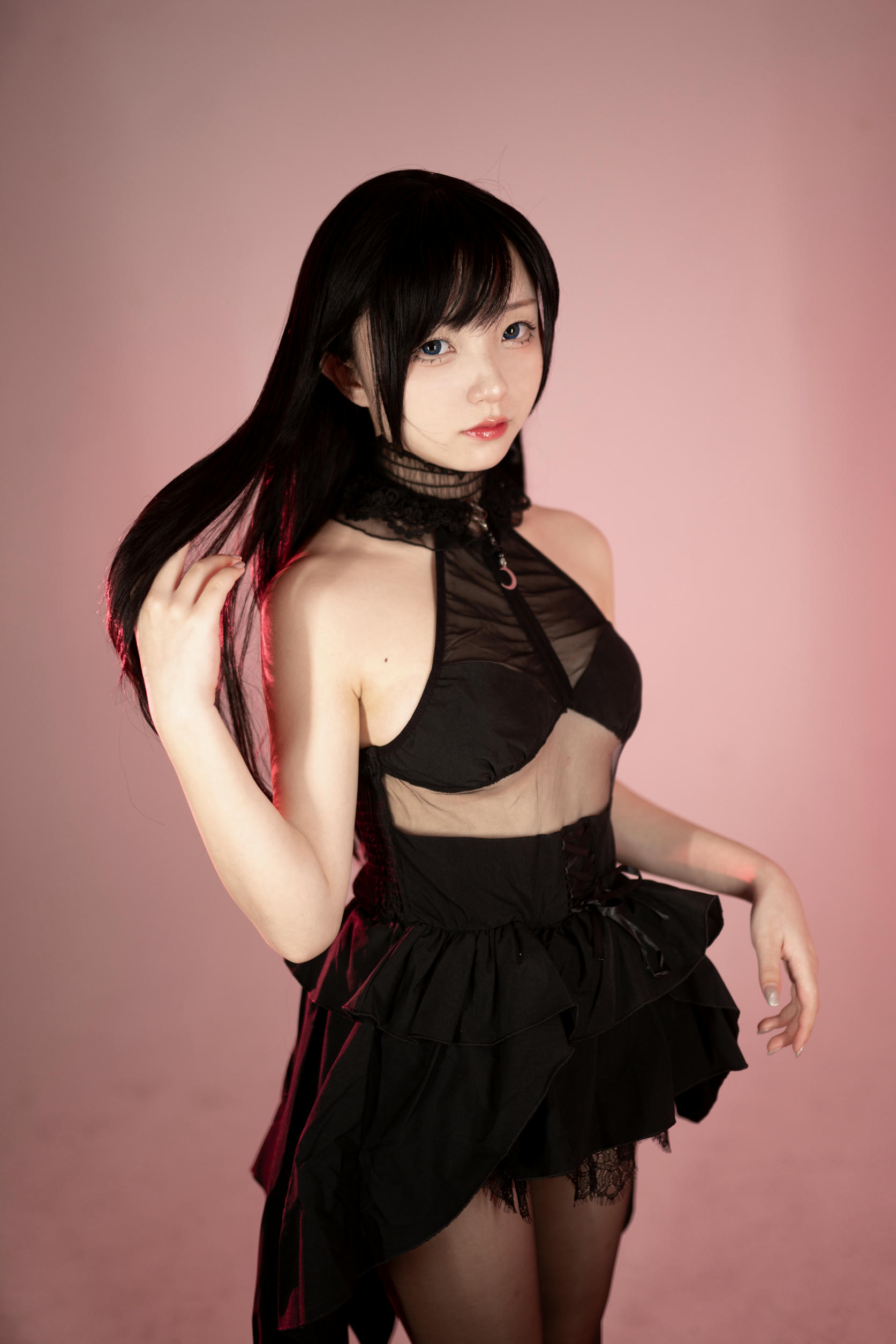 花铃Hana NO.051 黑丝燕尾礼服 [85P 732MB]_第1集