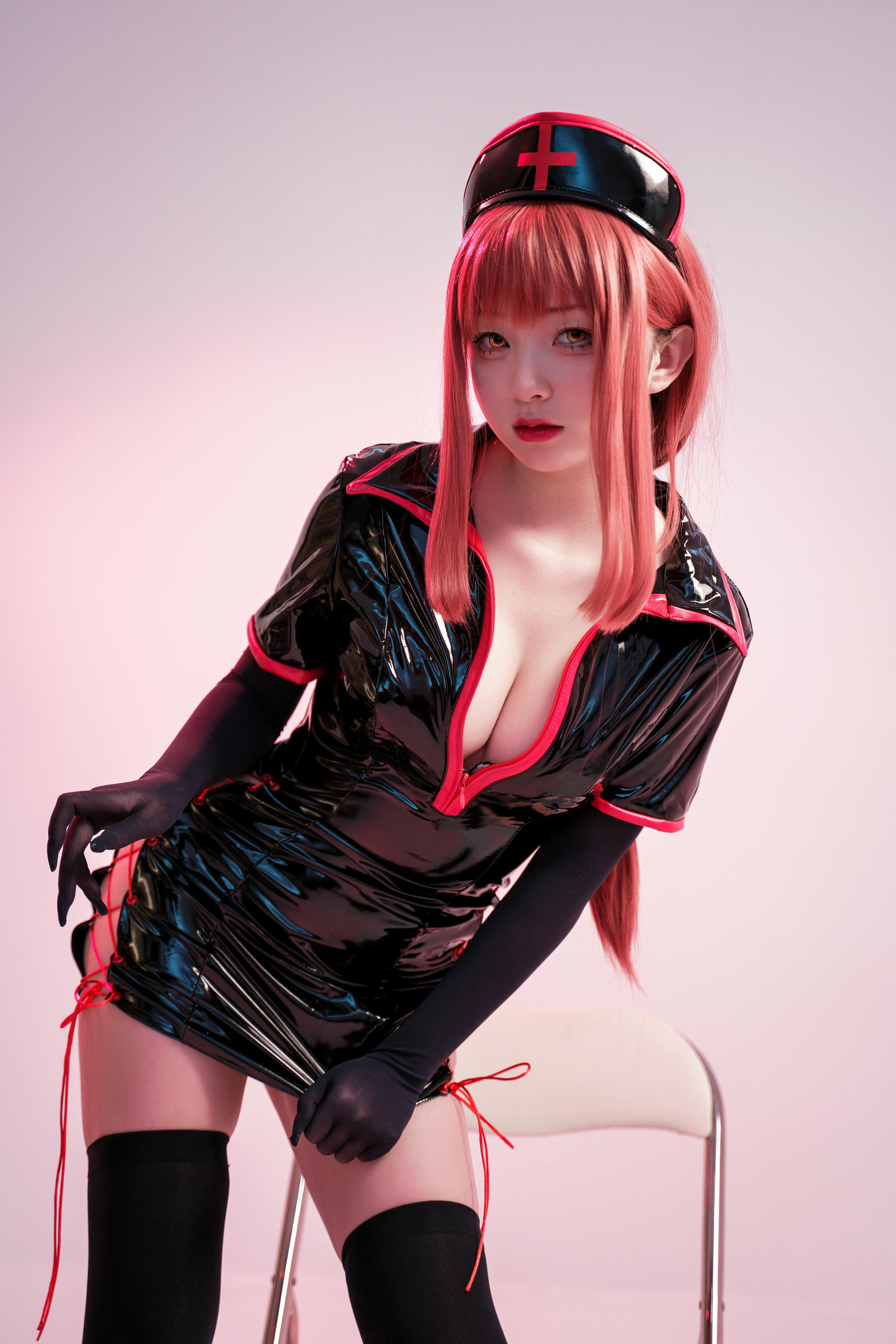 花铃Hana NO.055 玛奇玛黑色护士 [20P 219MB]_第1集