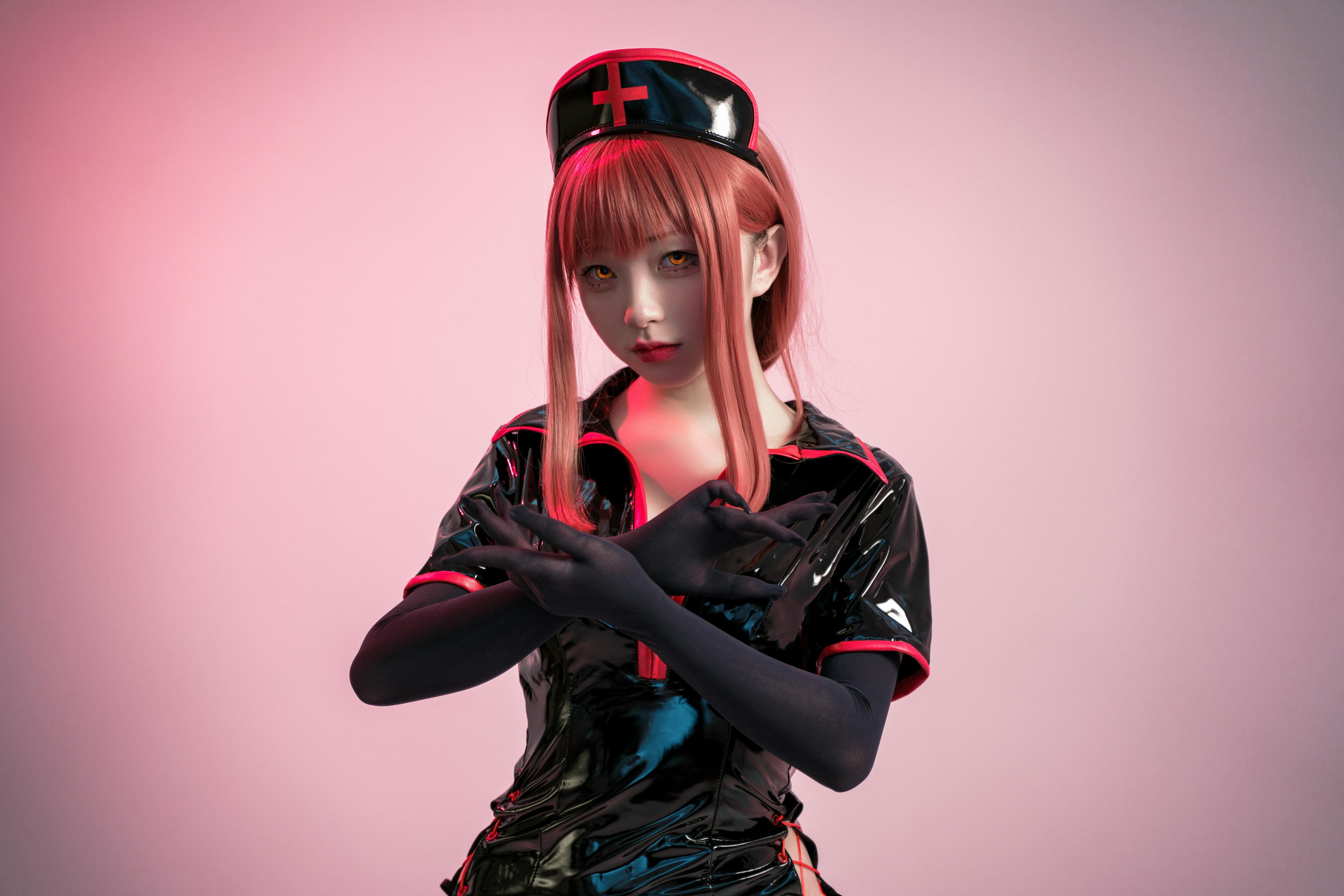 花铃Hana NO.055 玛奇玛黑色护士 [20P 219MB]_第1集