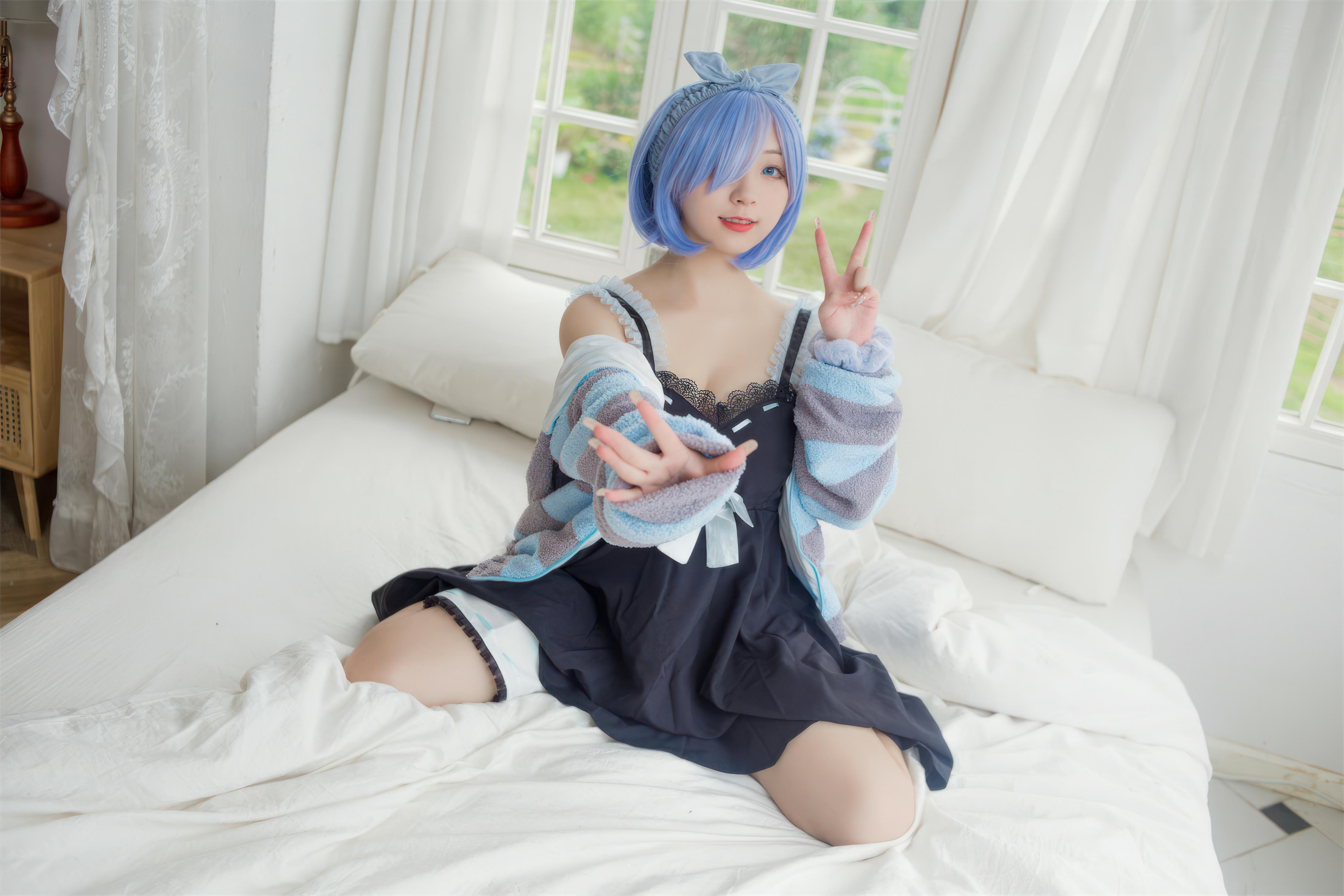 花铃Hana NO.057 蕾姆居家服 [30P 208MB]_第1集