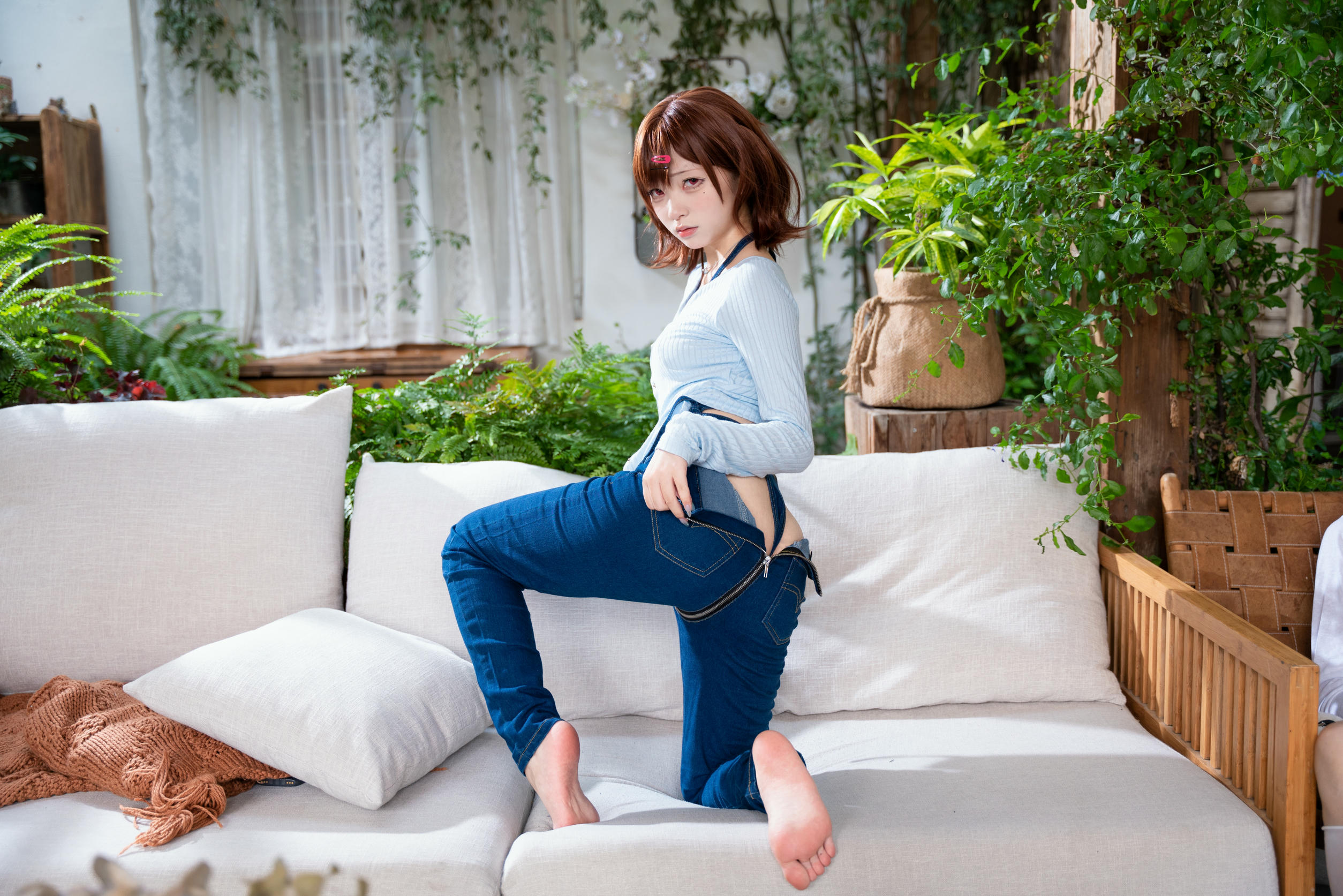 花铃Hana NO.061 円香牛仔裤 [54P 247MB]_第3集