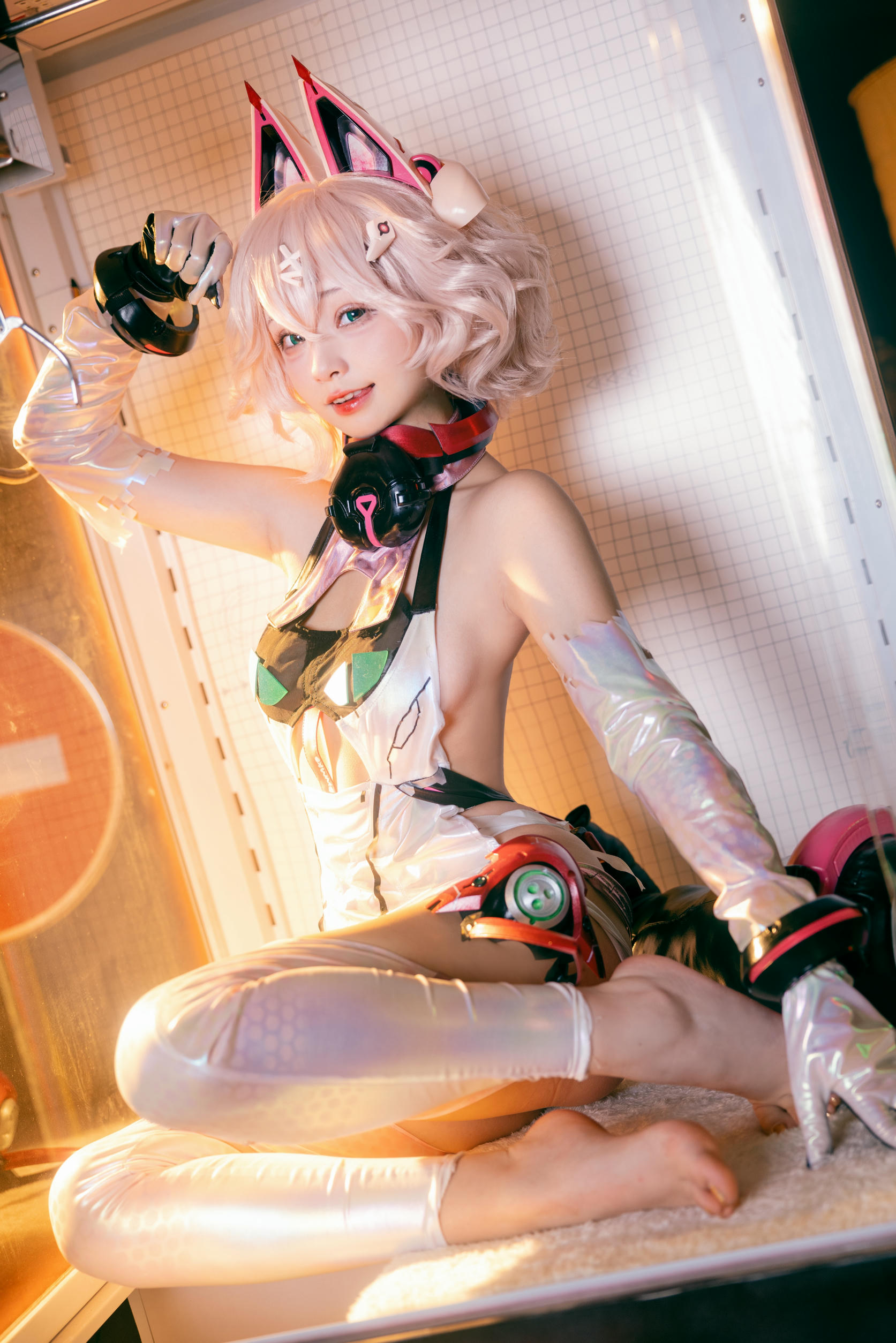 花铃Hana NO.063 交错战线 绯猁机甲猫猫 [20P-171MB]_第1集