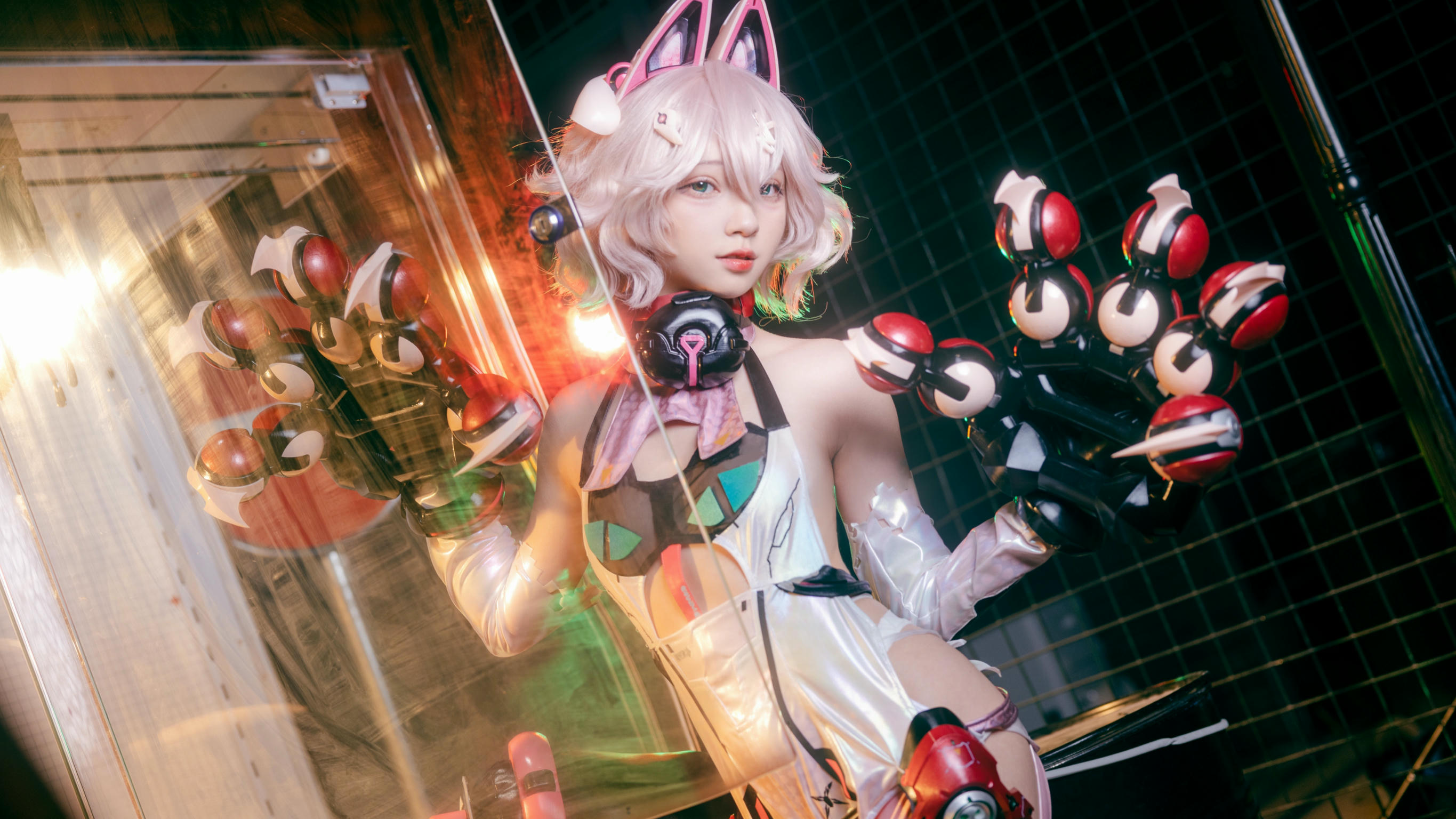 花铃Hana NO.063 交错战线 绯猁机甲猫猫 [20P-171MB]_第1集