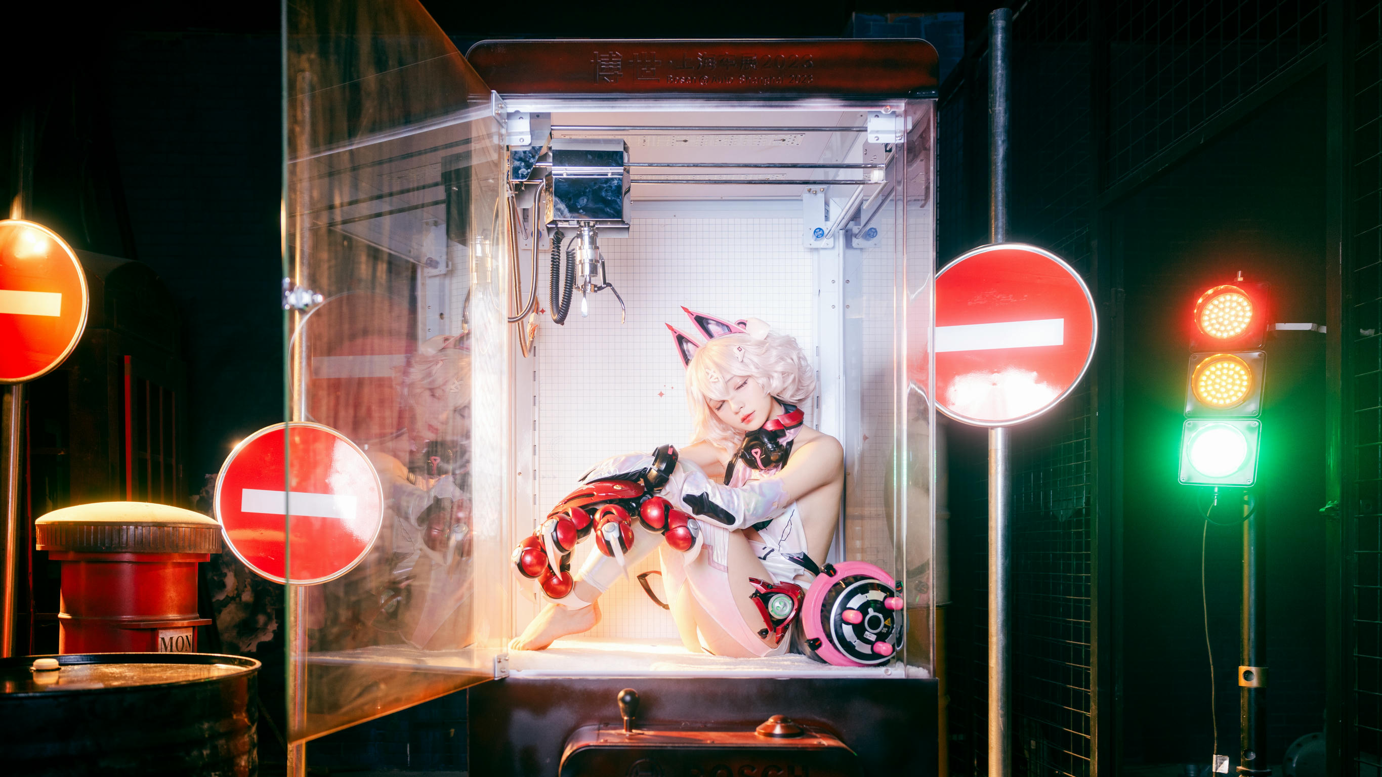 花铃Hana NO.063 交错战线 绯猁机甲猫猫 [20P-171MB]_第1集