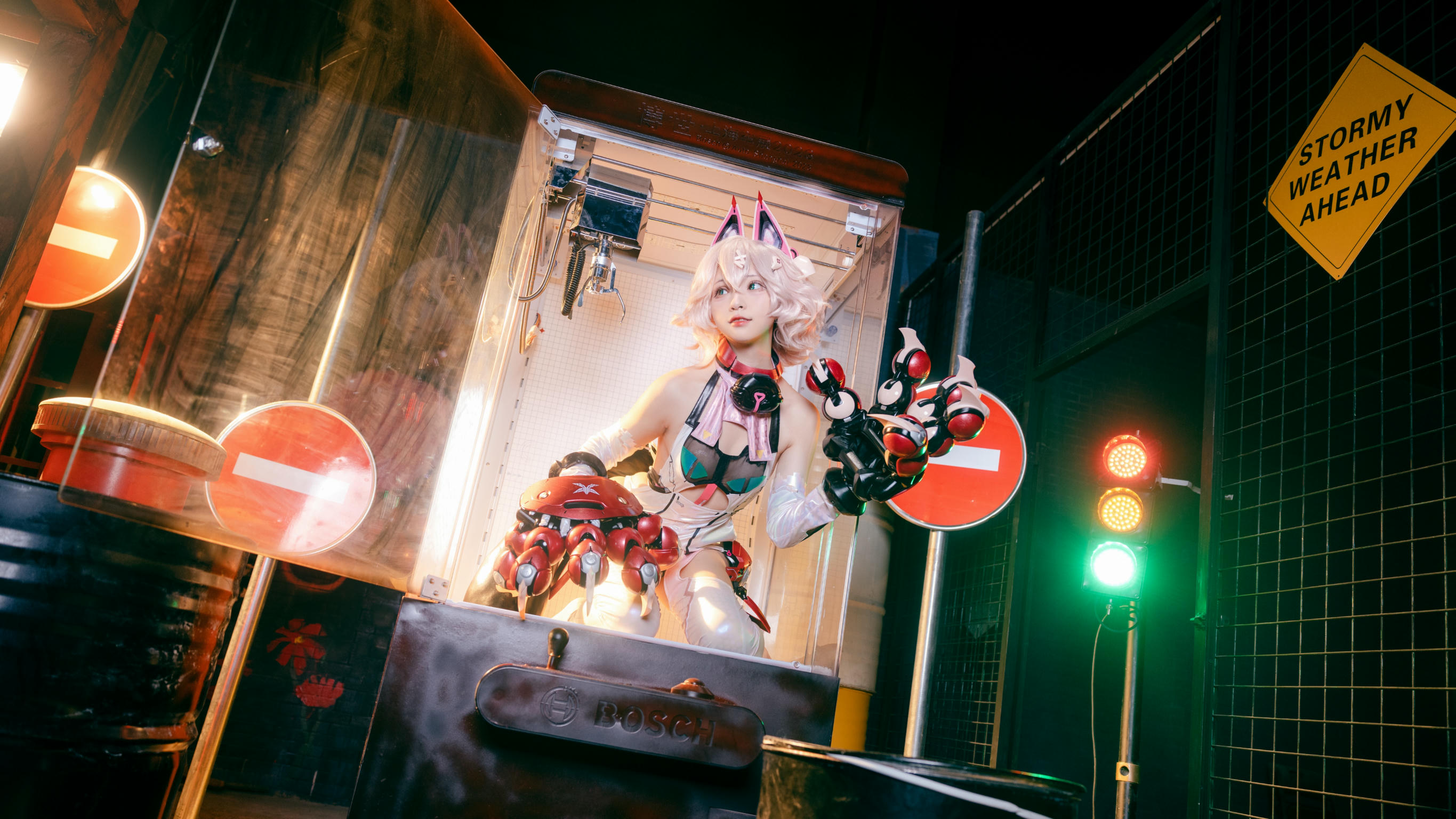 花铃Hana NO.063 交错战线 绯猁机甲猫猫 [20P-171MB]_第1集