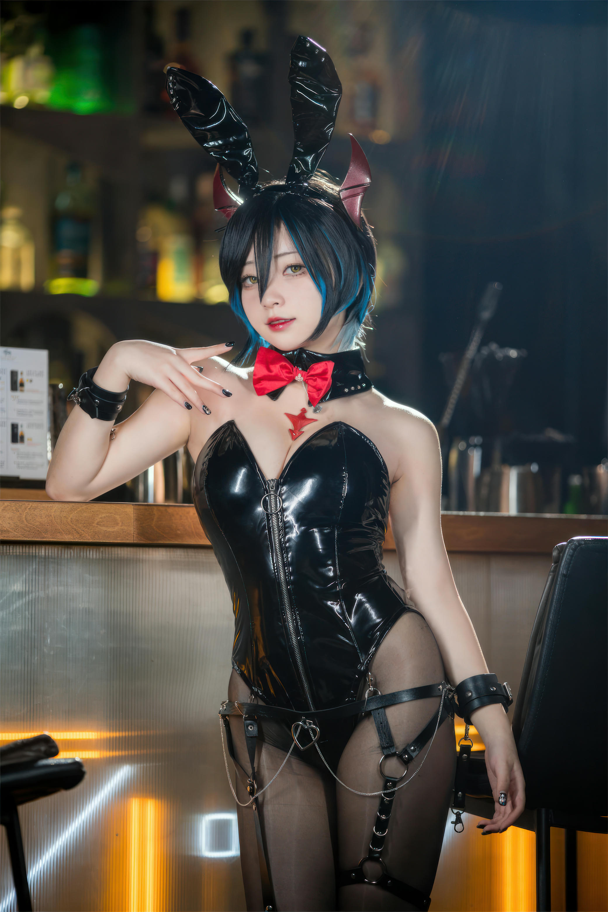 花铃Hana NO.066 碧蓝航线 胡滕 兔女郎 [126P-999MB]_第1集