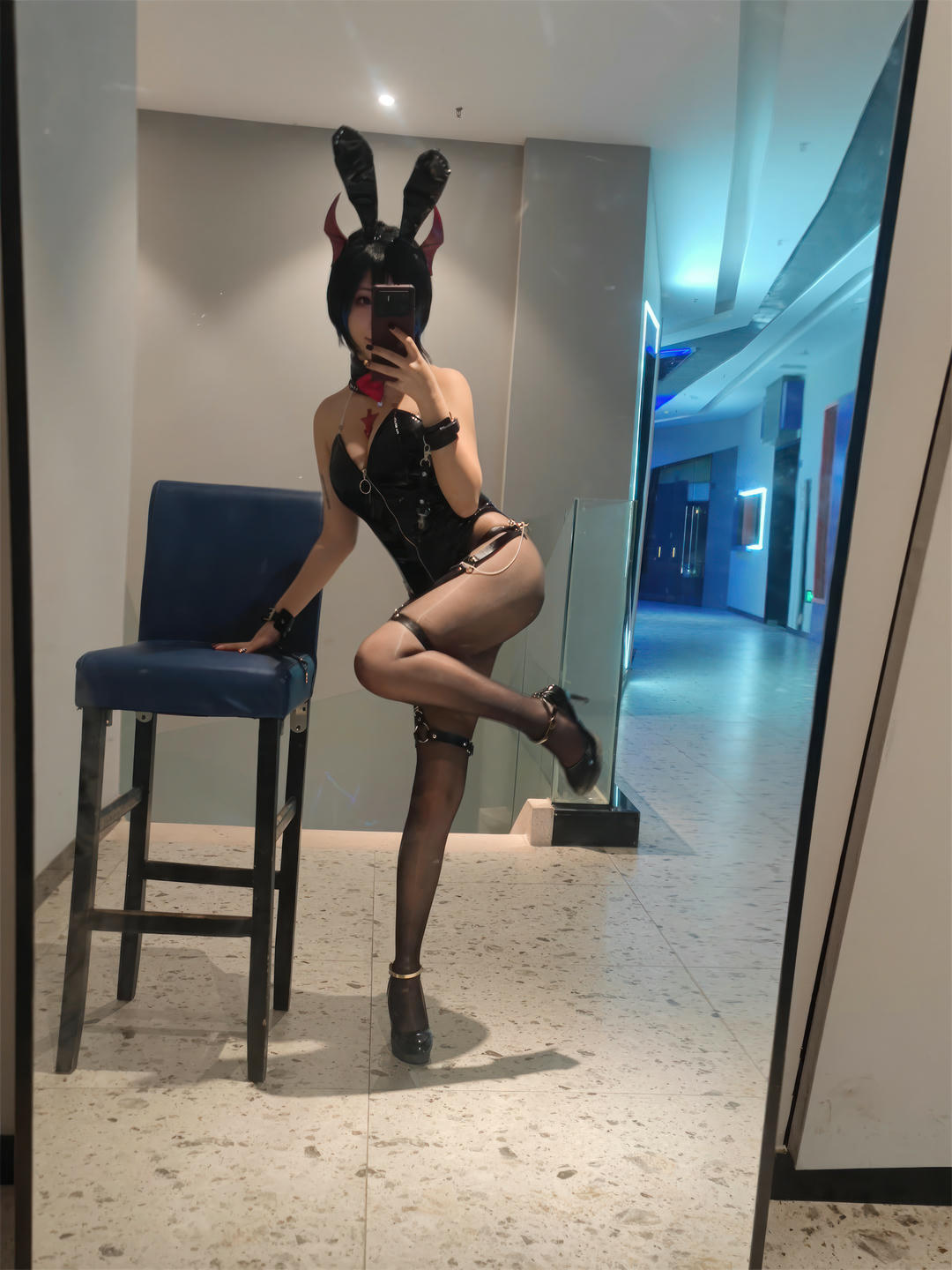 花铃Hana NO.066 碧蓝航线 胡滕 兔女郎 [126P-999MB]_第6集