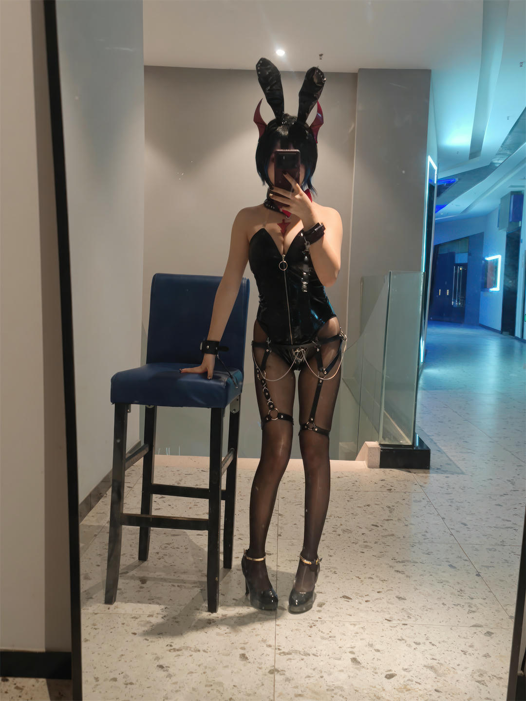 花铃Hana NO.066 碧蓝航线 胡滕 兔女郎 [126P-999MB]_第6集