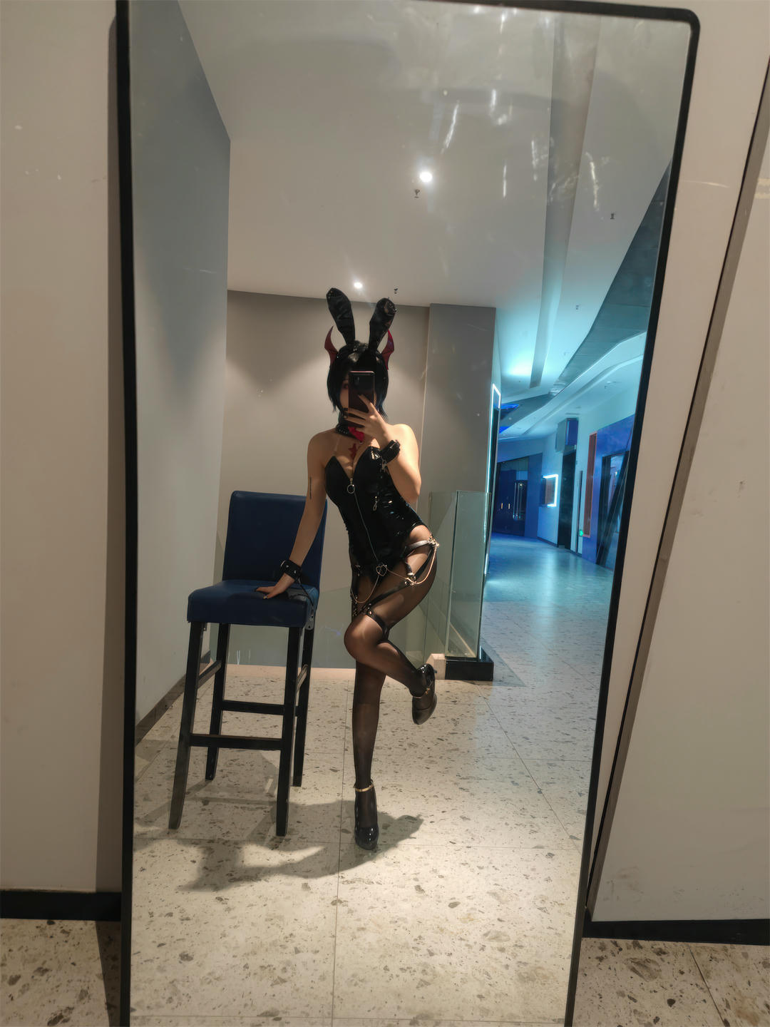 花铃Hana NO.066 碧蓝航线 胡滕 兔女郎 [126P-999MB]_第7集