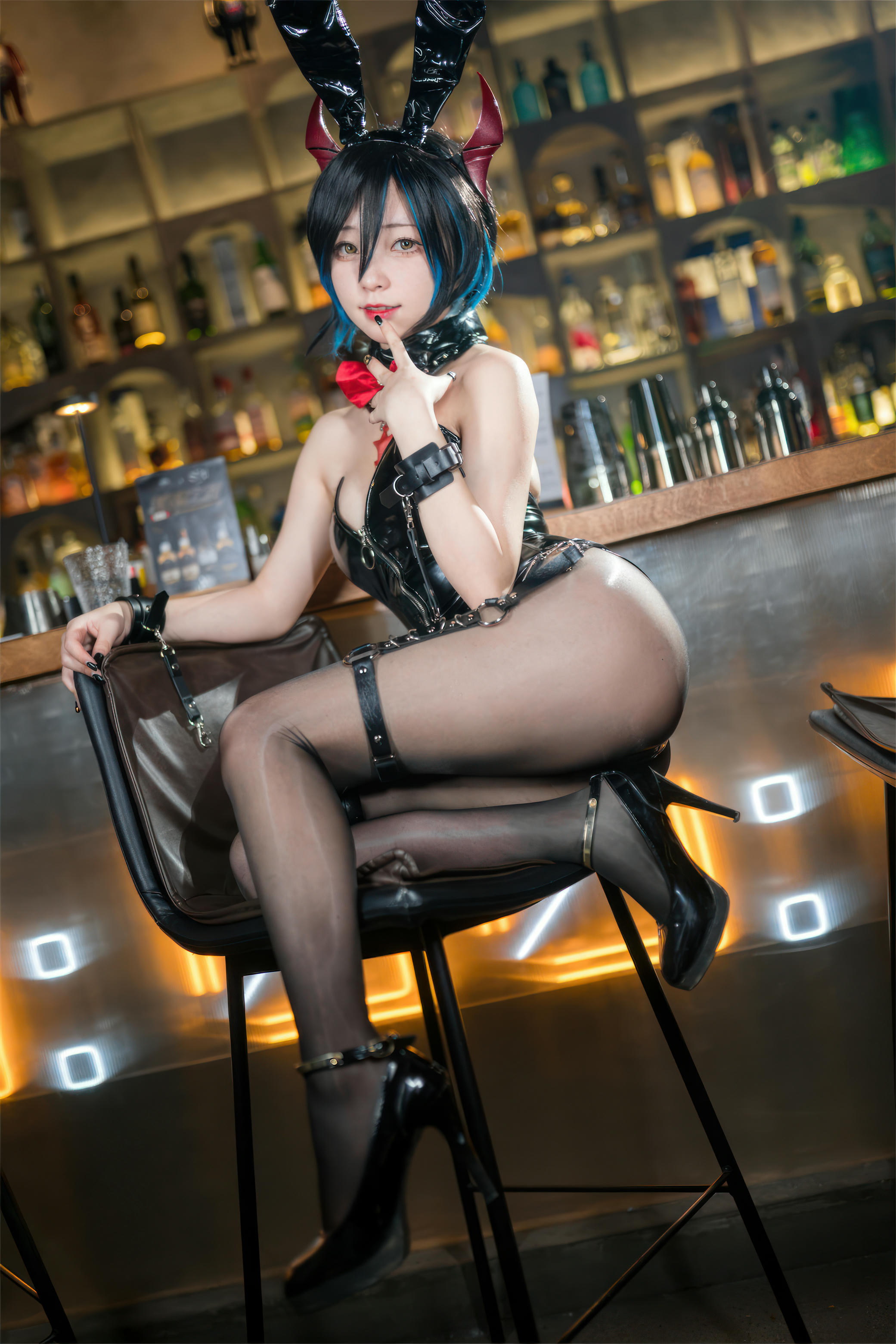 花铃Hana NO.066 碧蓝航线 胡滕 兔女郎 [126P-999MB]_第1集