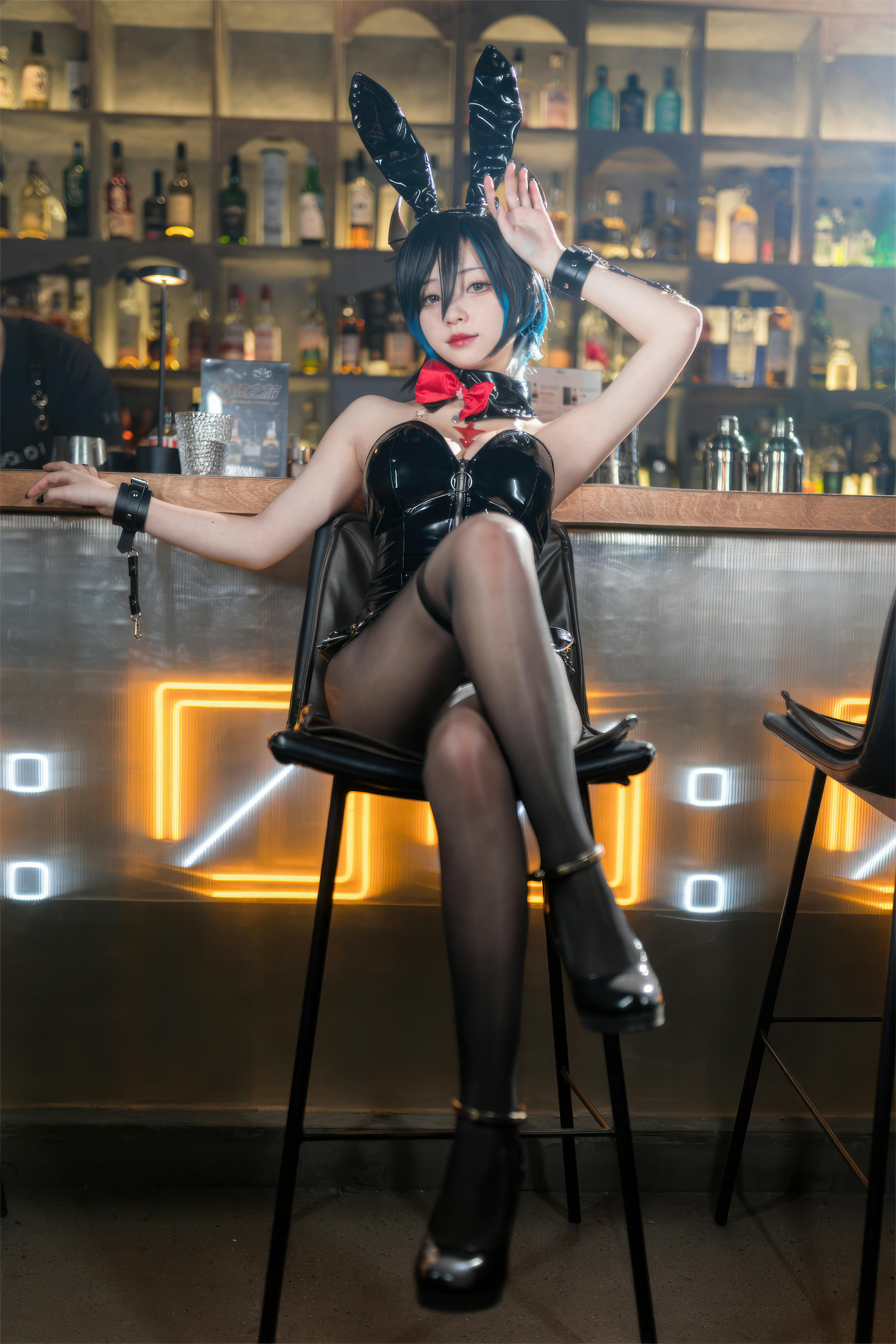 花铃Hana NO.066 碧蓝航线 胡滕 兔女郎 [126P-999MB]_第1集