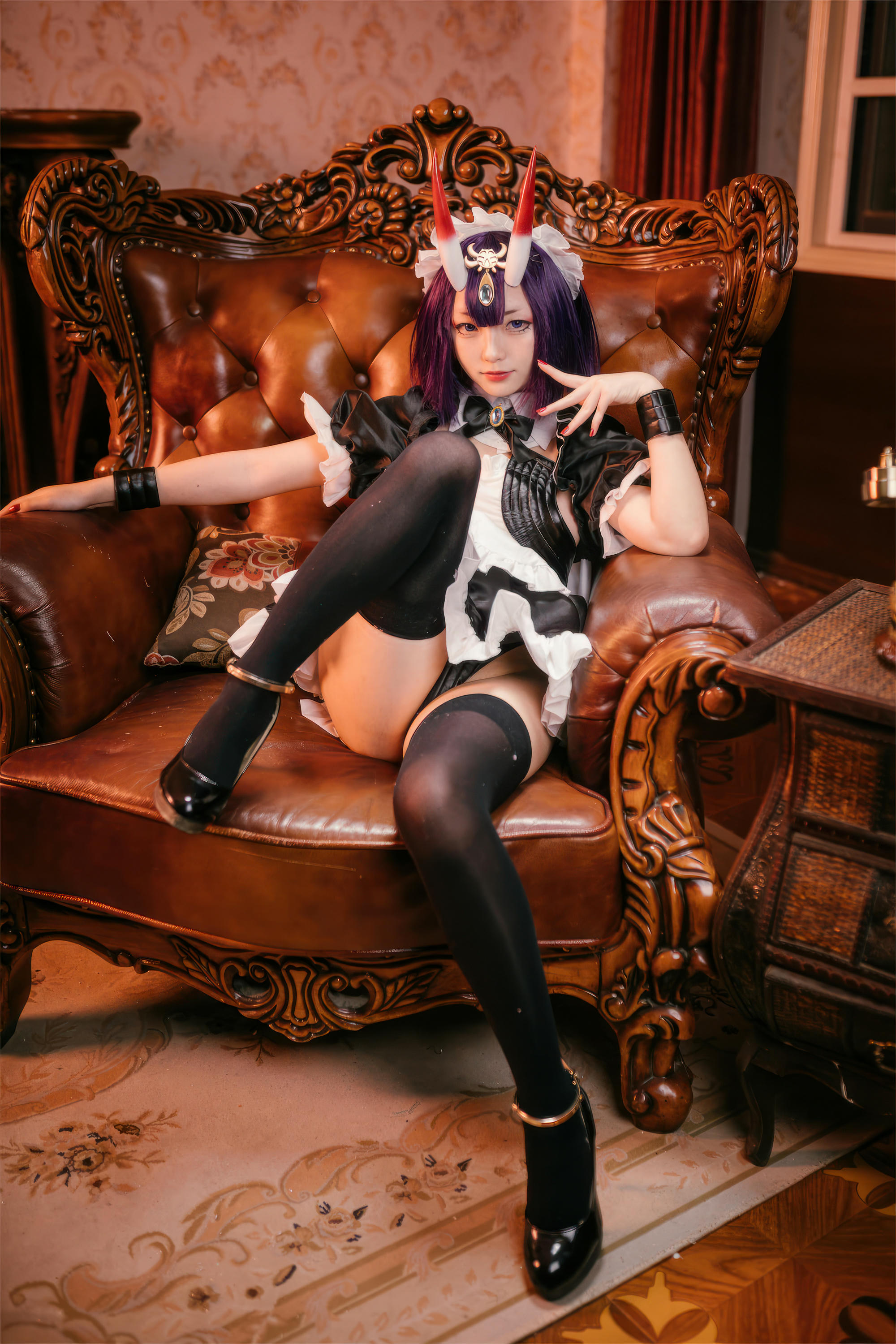 花铃Hana NO.070 FGO 酒吞童子 女仆[72P-697.6M]_第1集