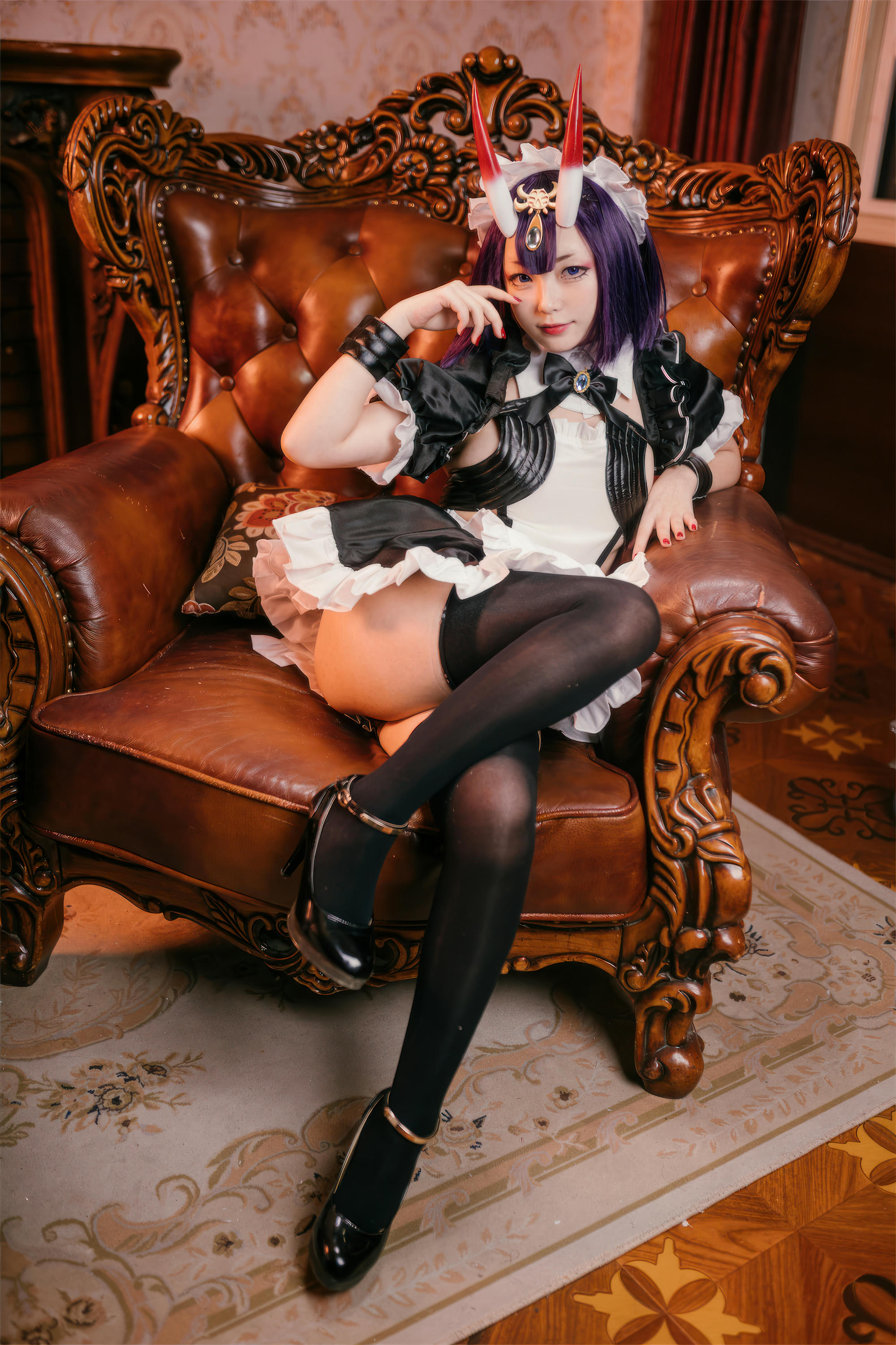 花铃Hana NO.070 FGO 酒吞童子 女仆[72P-697.6M]_第1集