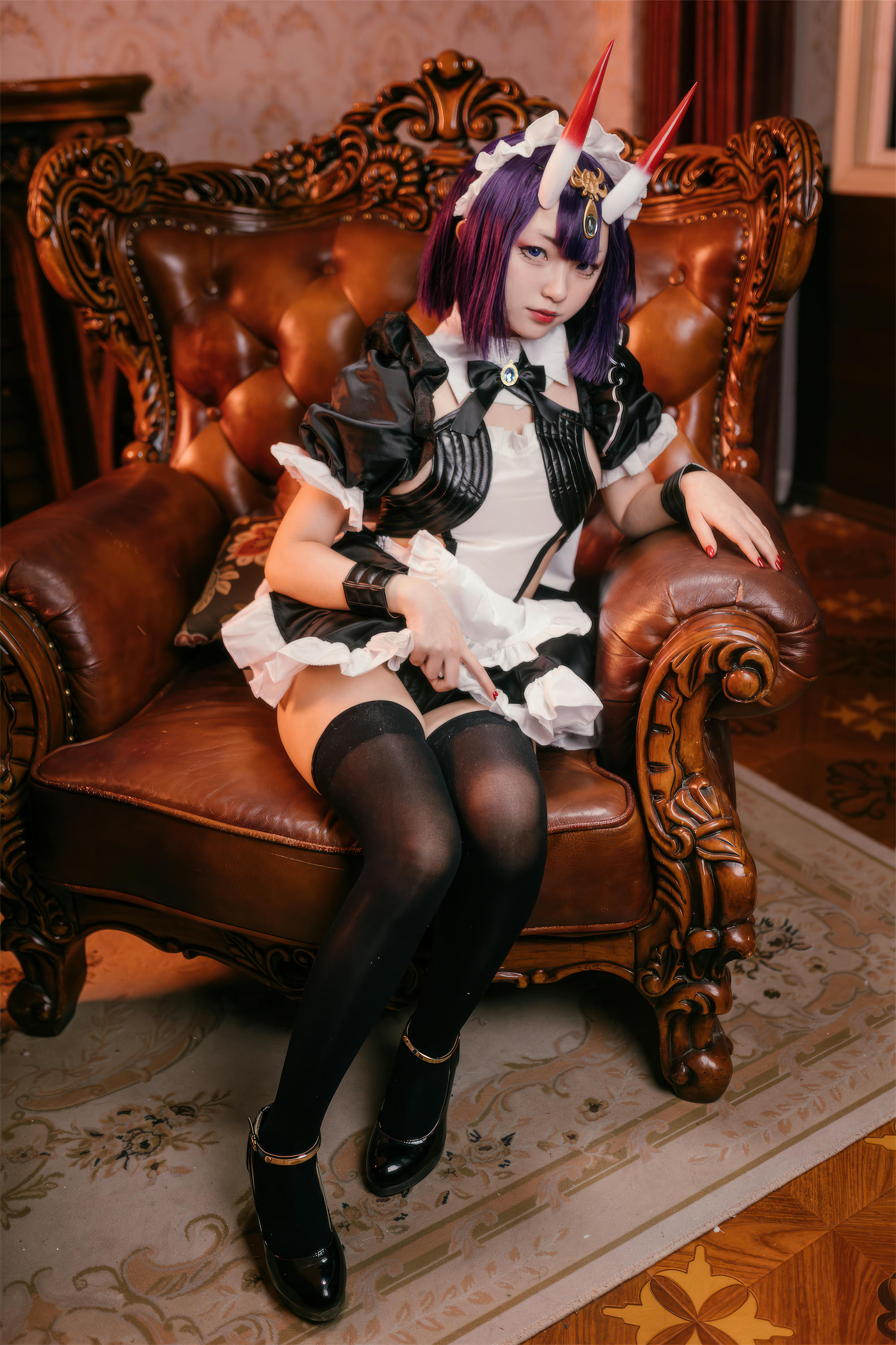 花铃Hana NO.070 FGO 酒吞童子 女仆[72P-697.6M]_第1集