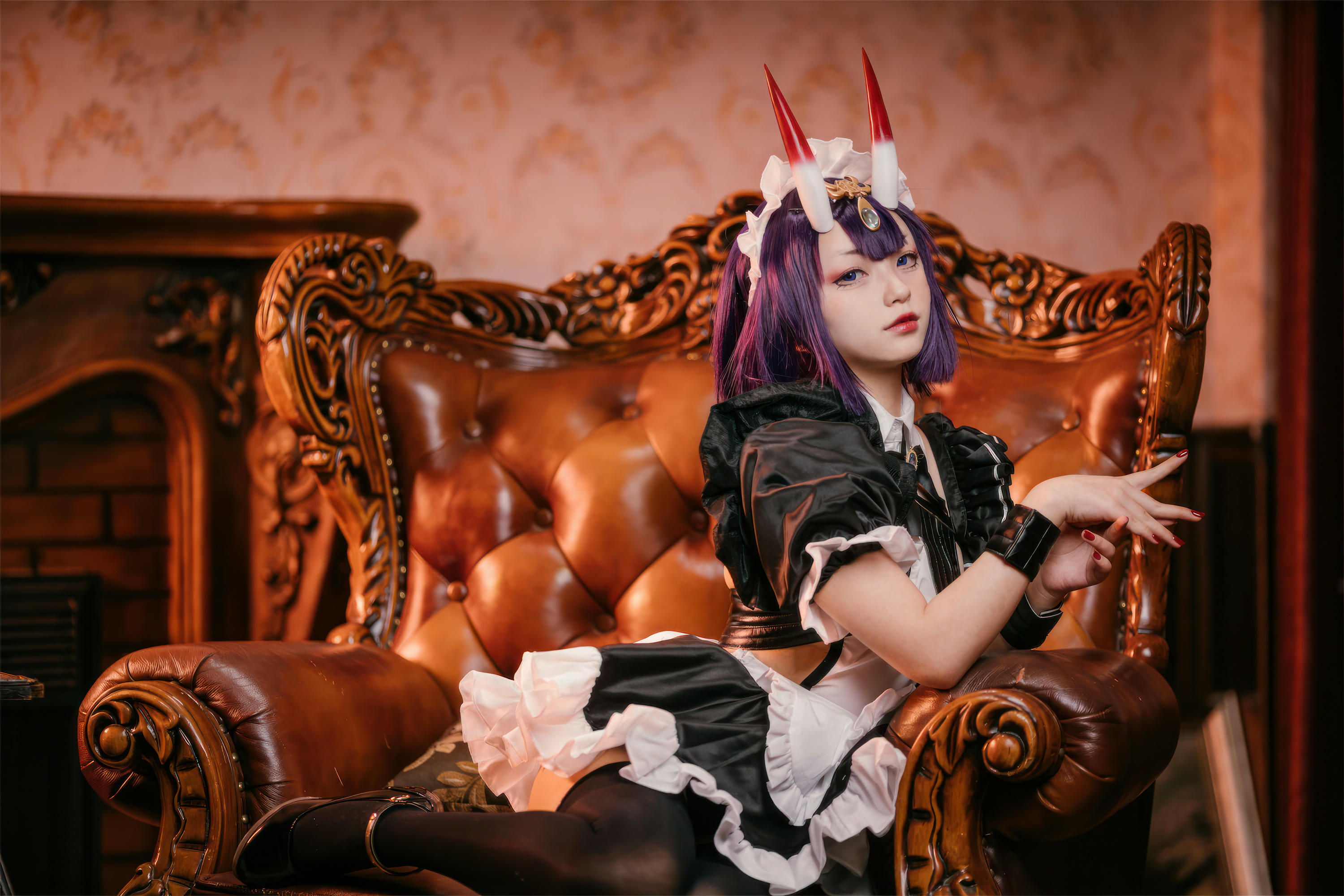 花铃Hana NO.070 FGO 酒吞童子 女仆[72P-697.6M]_第1集