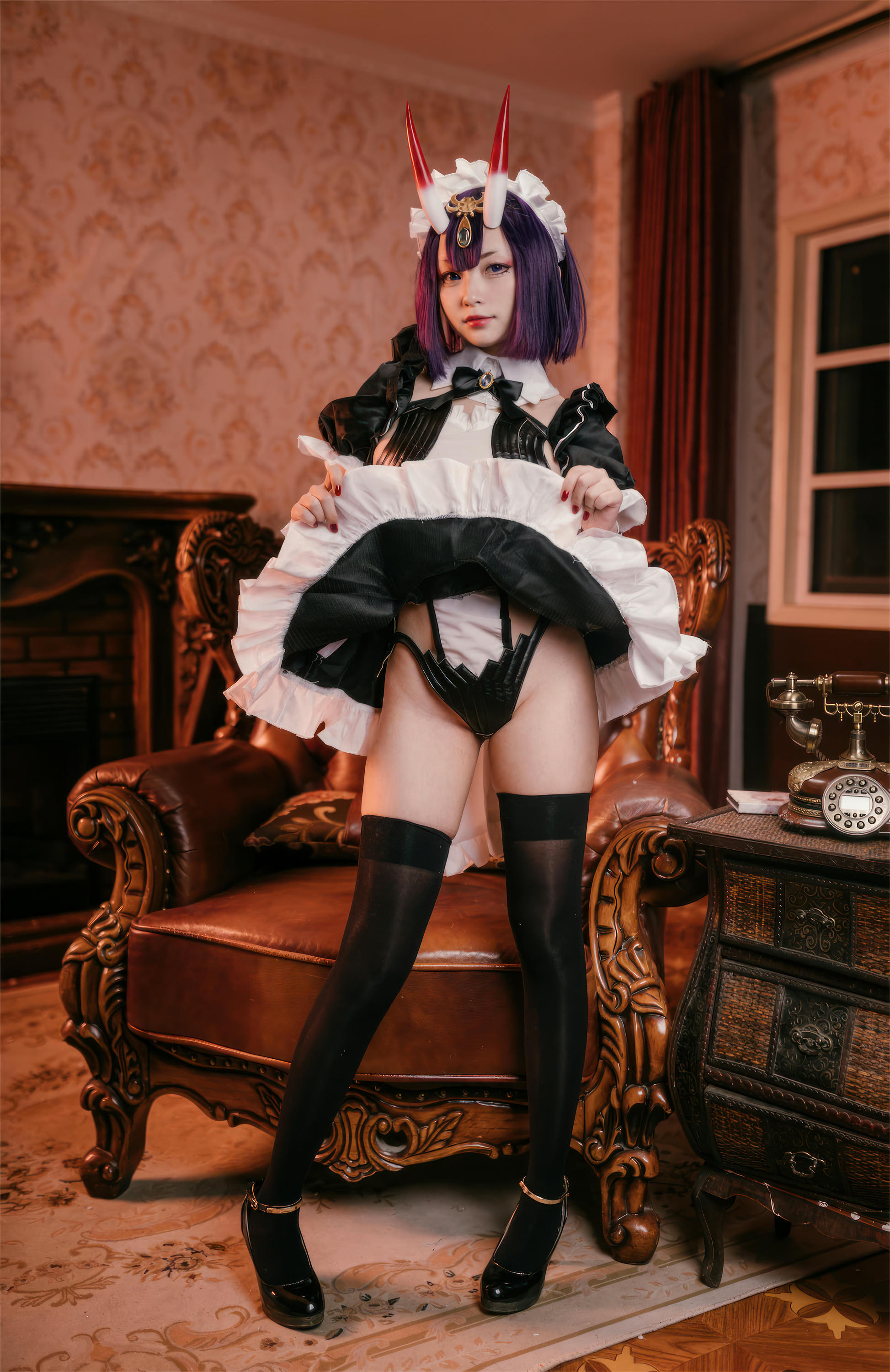 花铃Hana NO.070 FGO 酒吞童子 女仆[72P-697.6M]_第1集