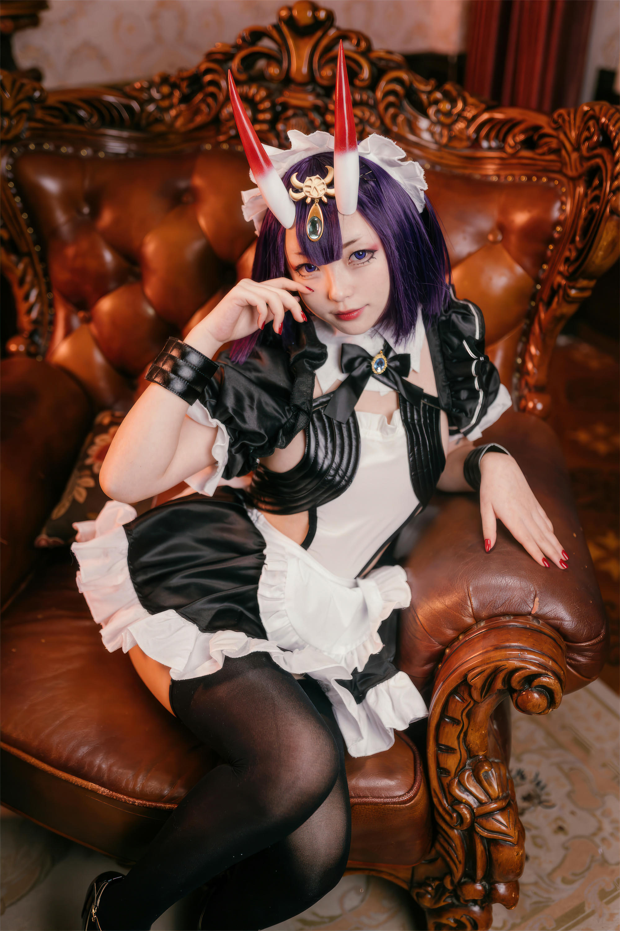 花铃Hana NO.070 FGO 酒吞童子 女仆[72P-697.6M]_第1集