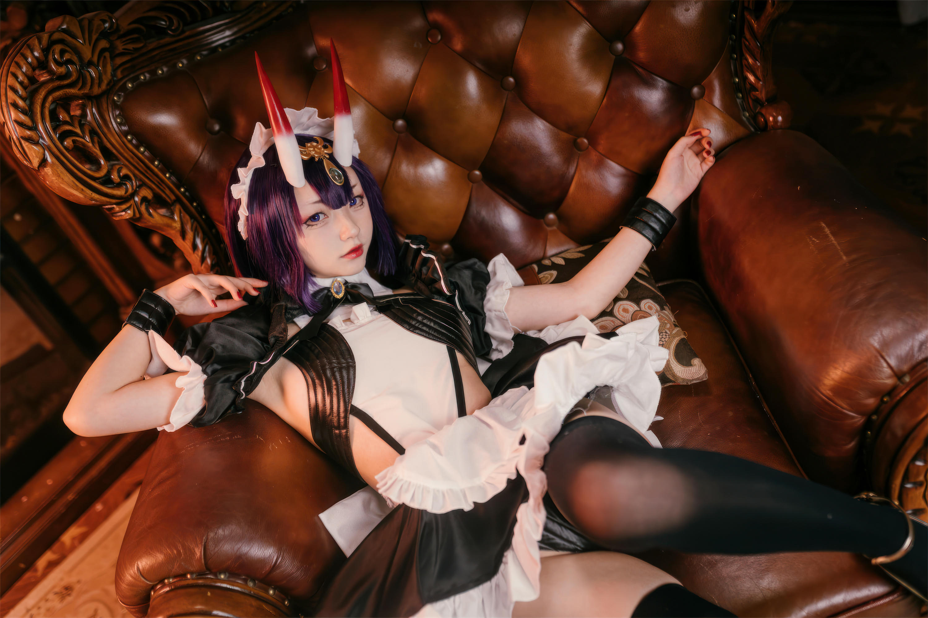 花铃Hana NO.070 FGO 酒吞童子 女仆[72P-697.6M]_第1集