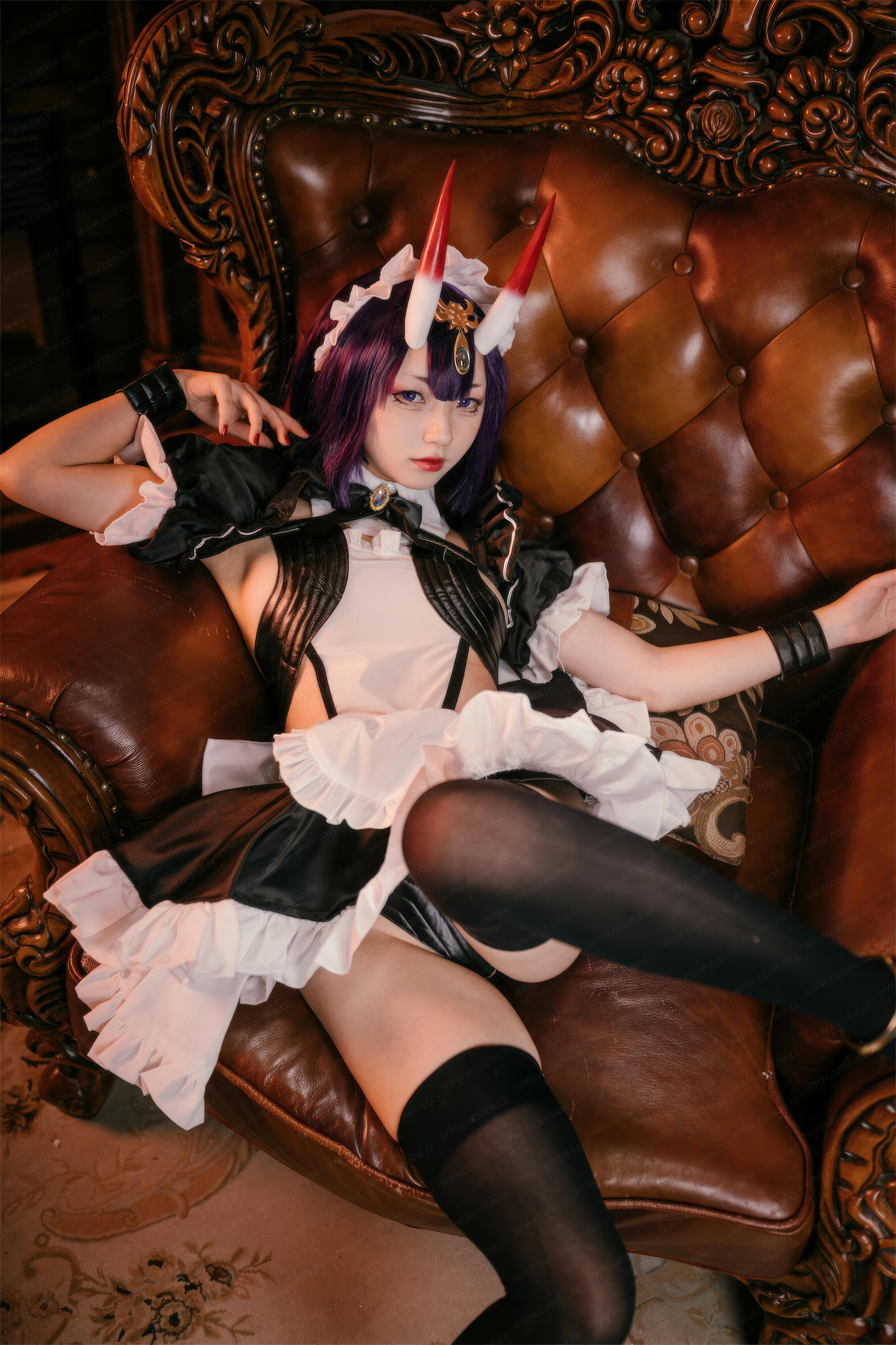 花铃Hana NO.070 FGO 酒吞童子 女仆[72P-697.6M]_第4集