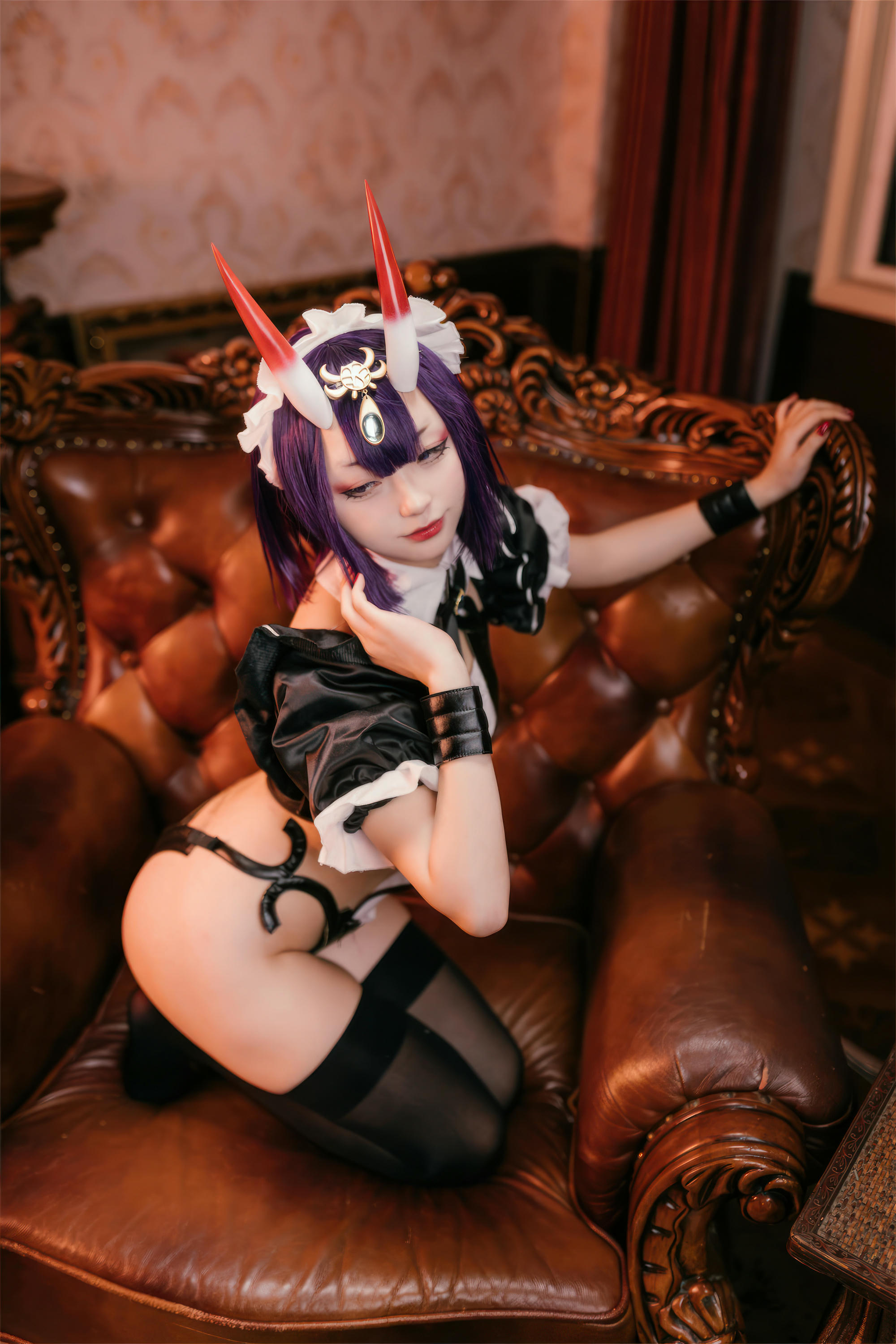 花铃Hana NO.070 FGO 酒吞童子 女仆[72P-697.6M]_第1集