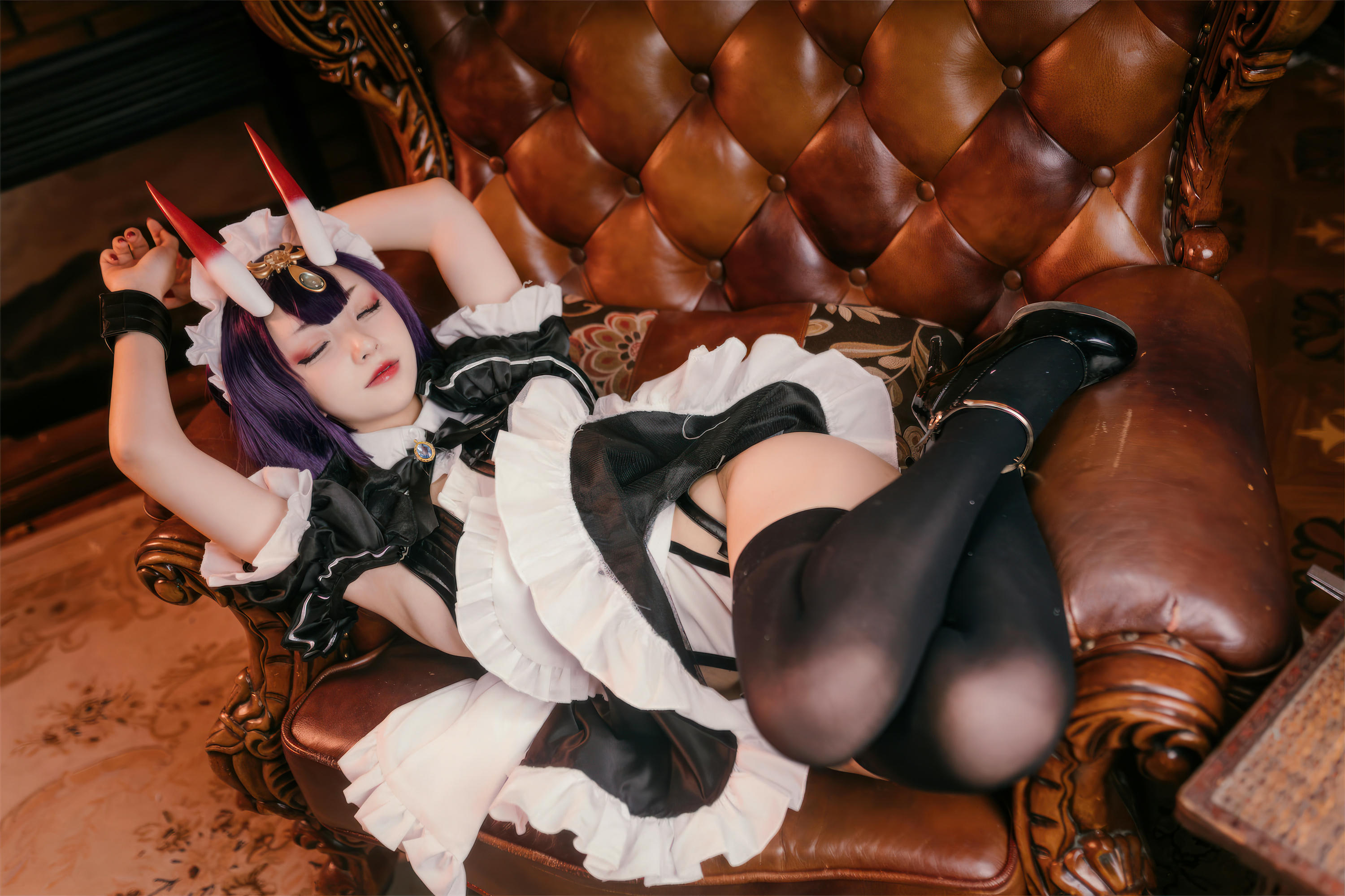 花铃Hana NO.070 FGO 酒吞童子 女仆[72P-697.6M]_第4集