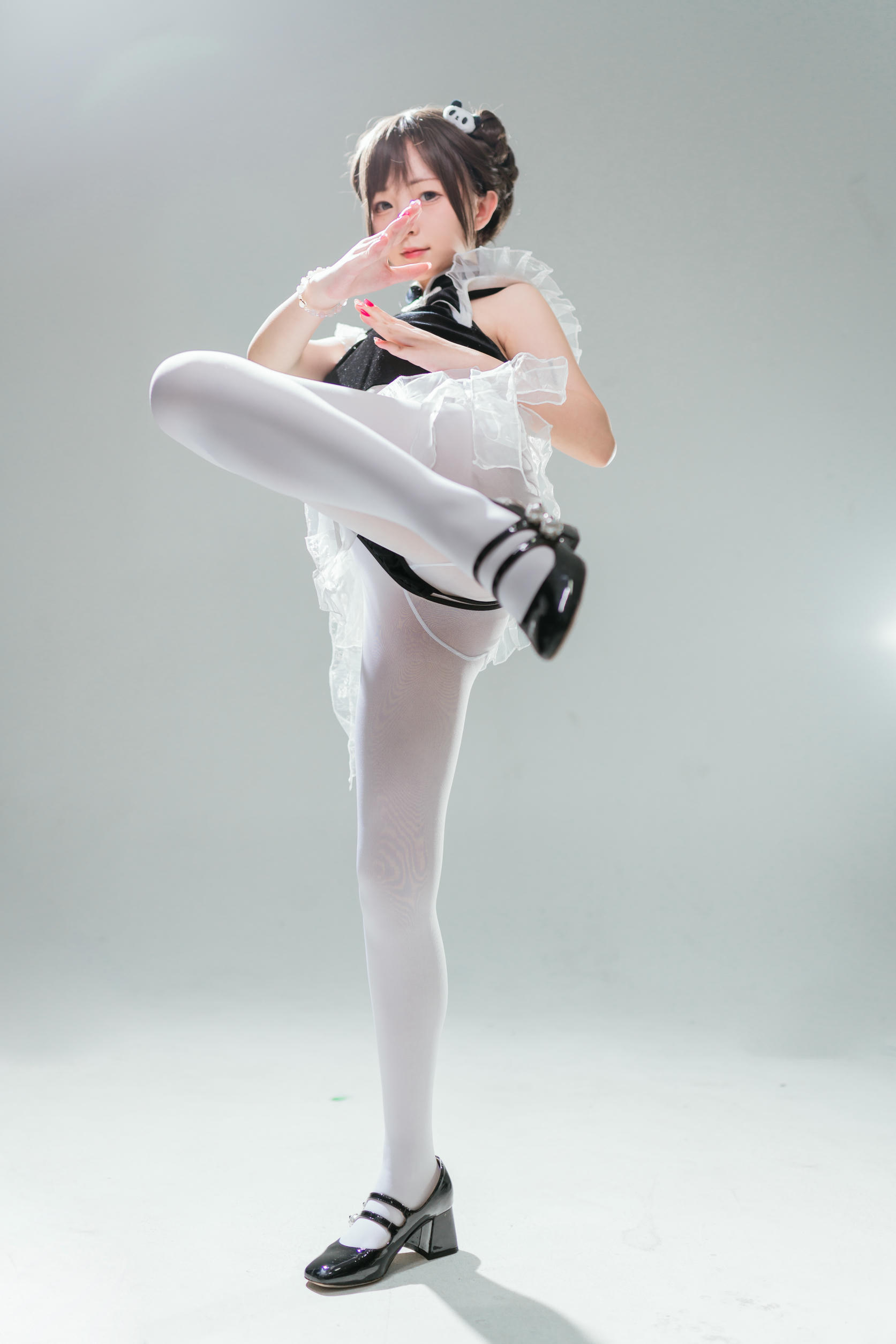 花铃Hana NO.008 高叉小熊猫 [85P 538MB]_第1集