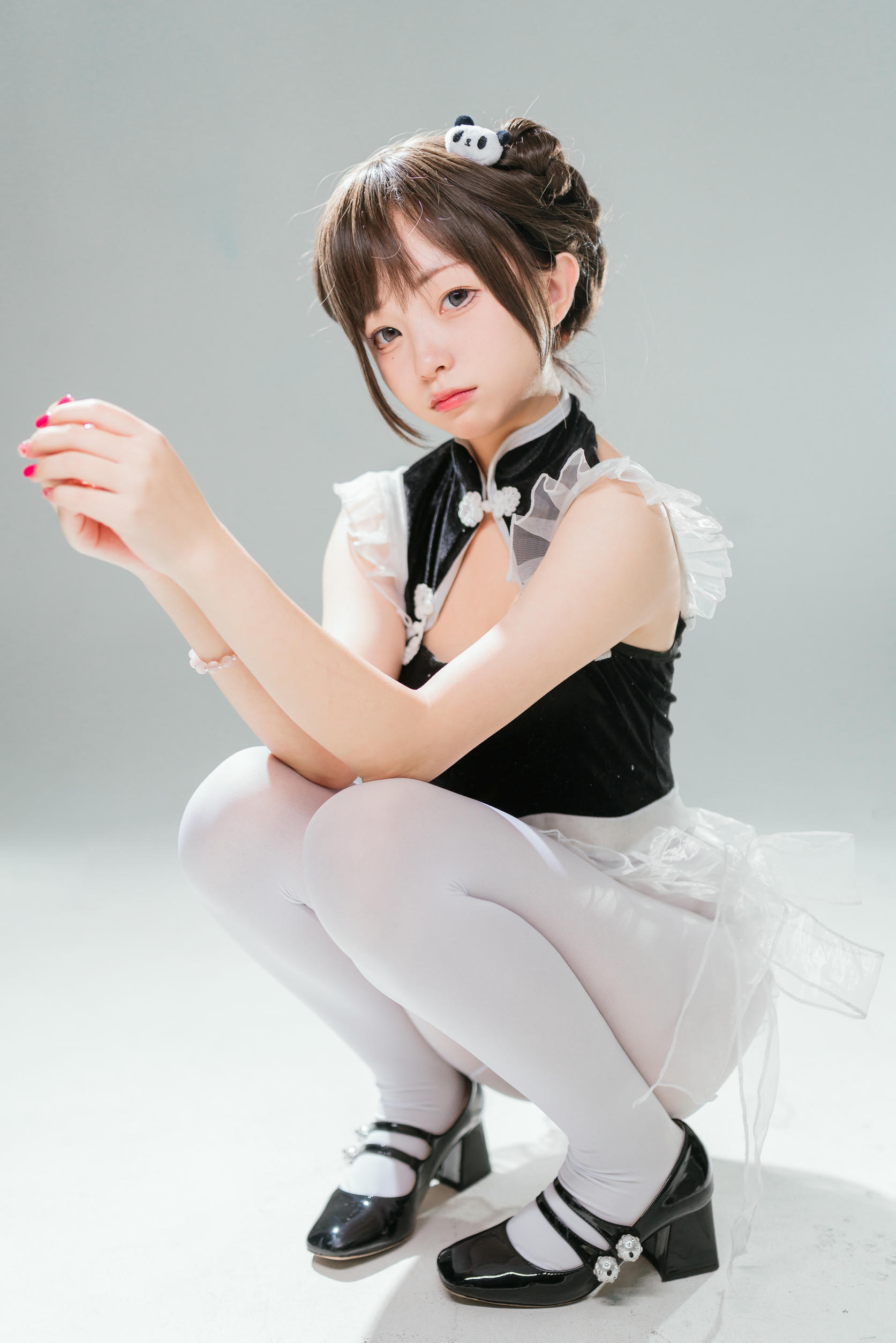 花铃Hana NO.008 高叉小熊猫 [85P 538MB]_第2集